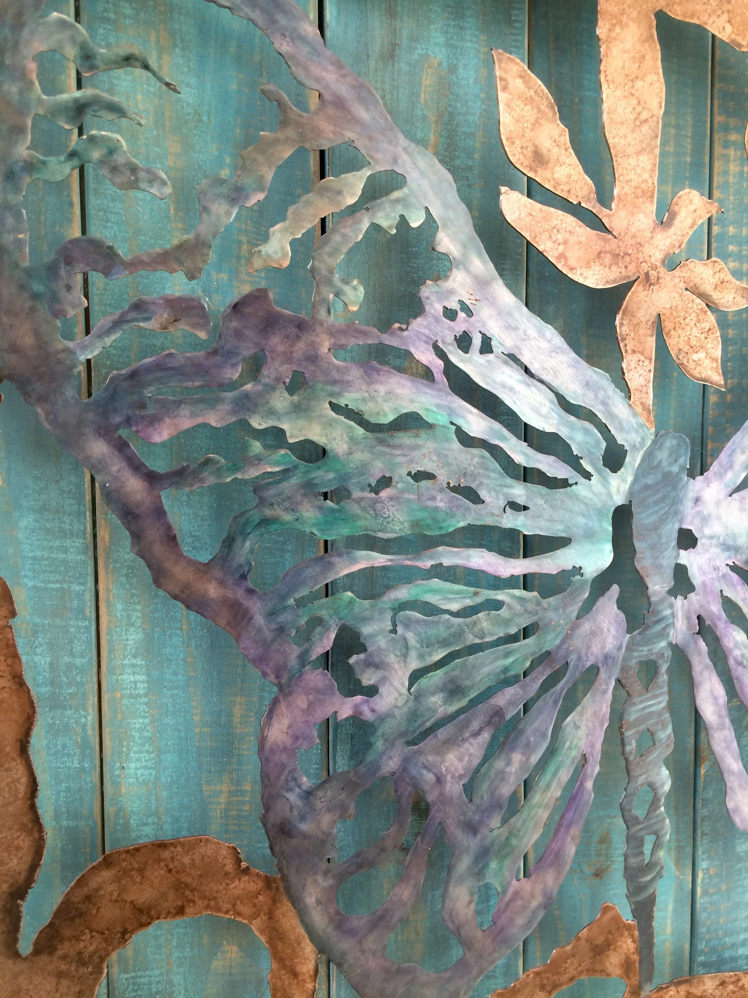 Butterfly Metal Art