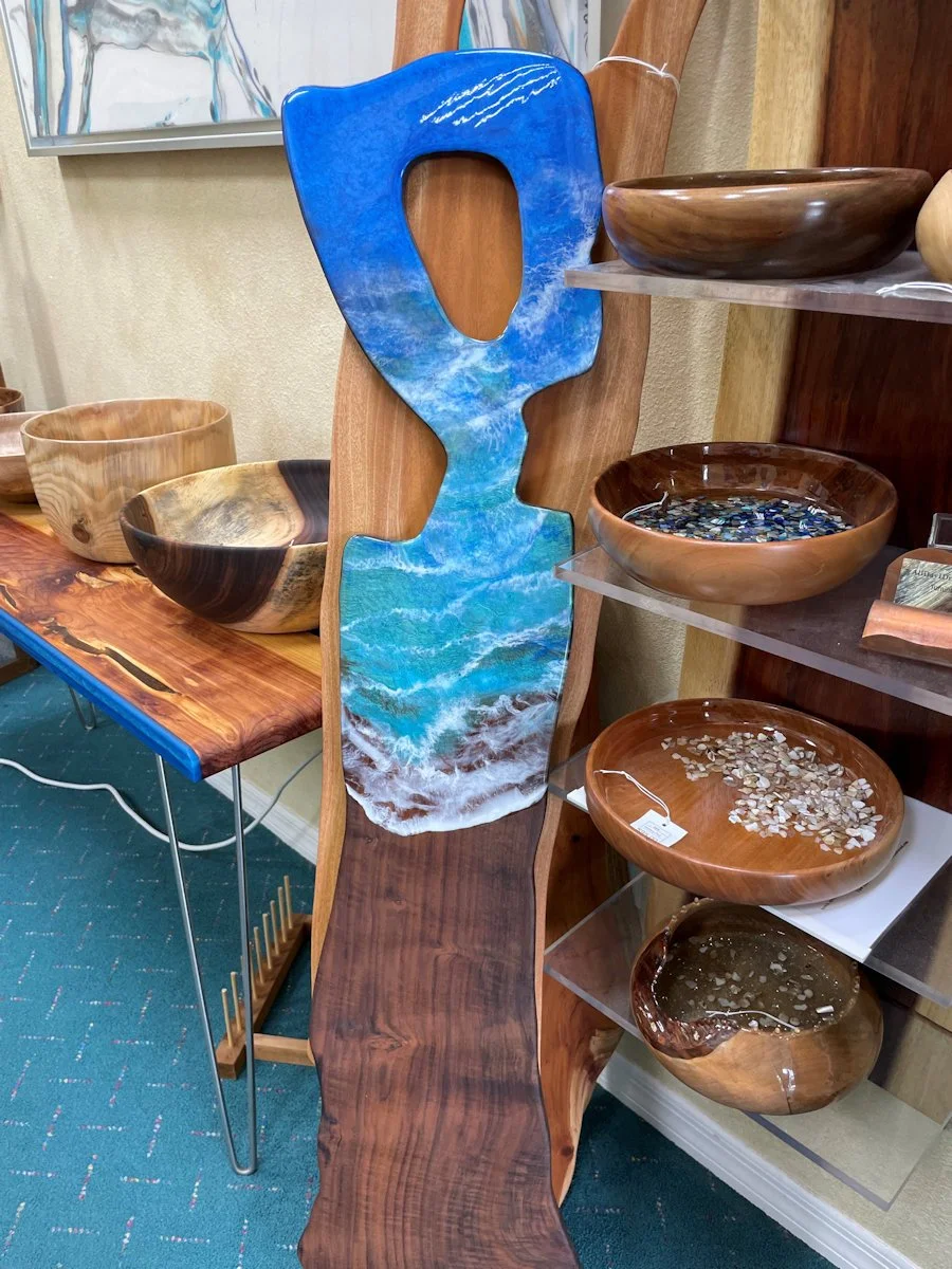 Wood resin charcuterie
