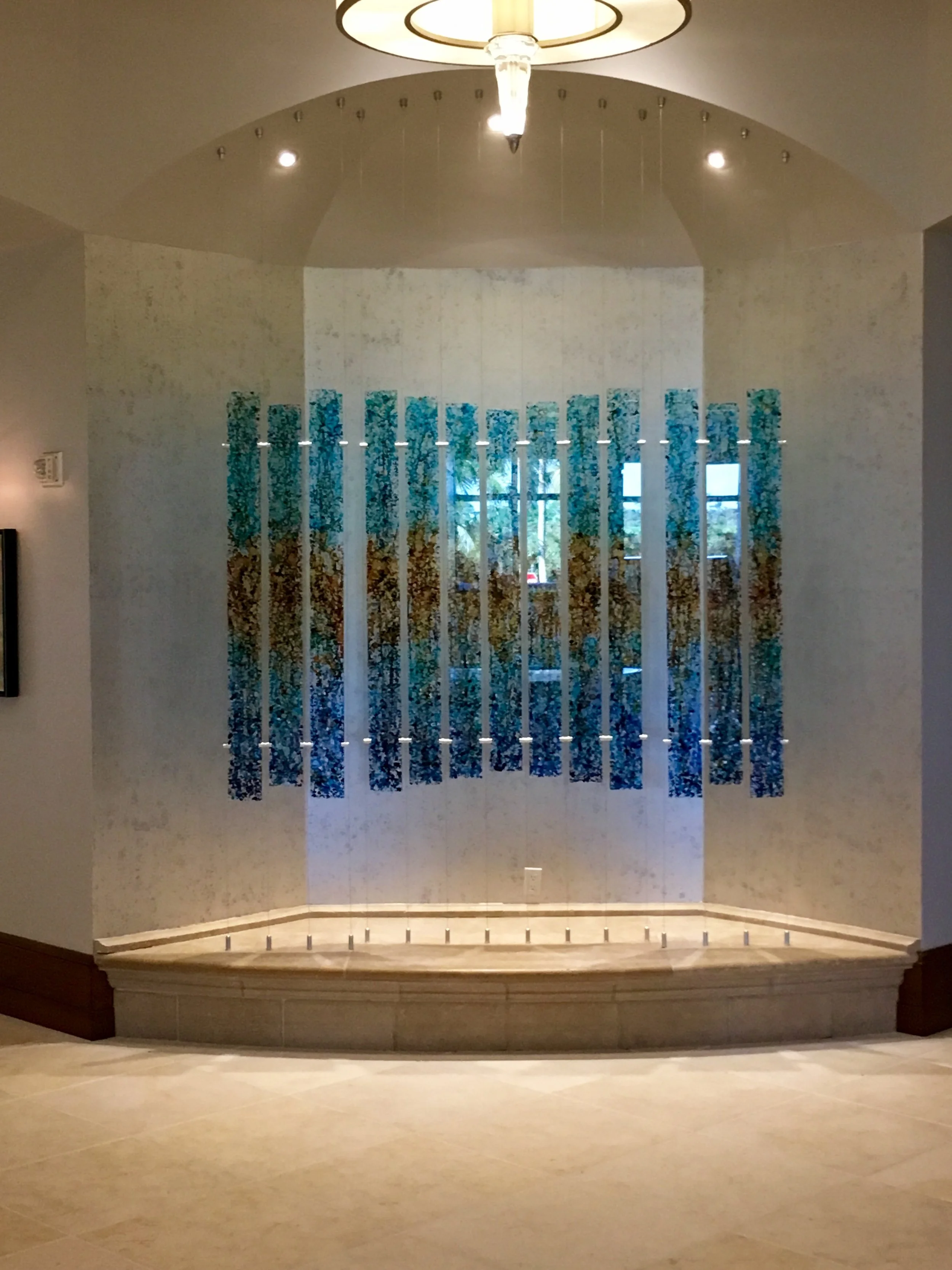 Resin Panel Entrance