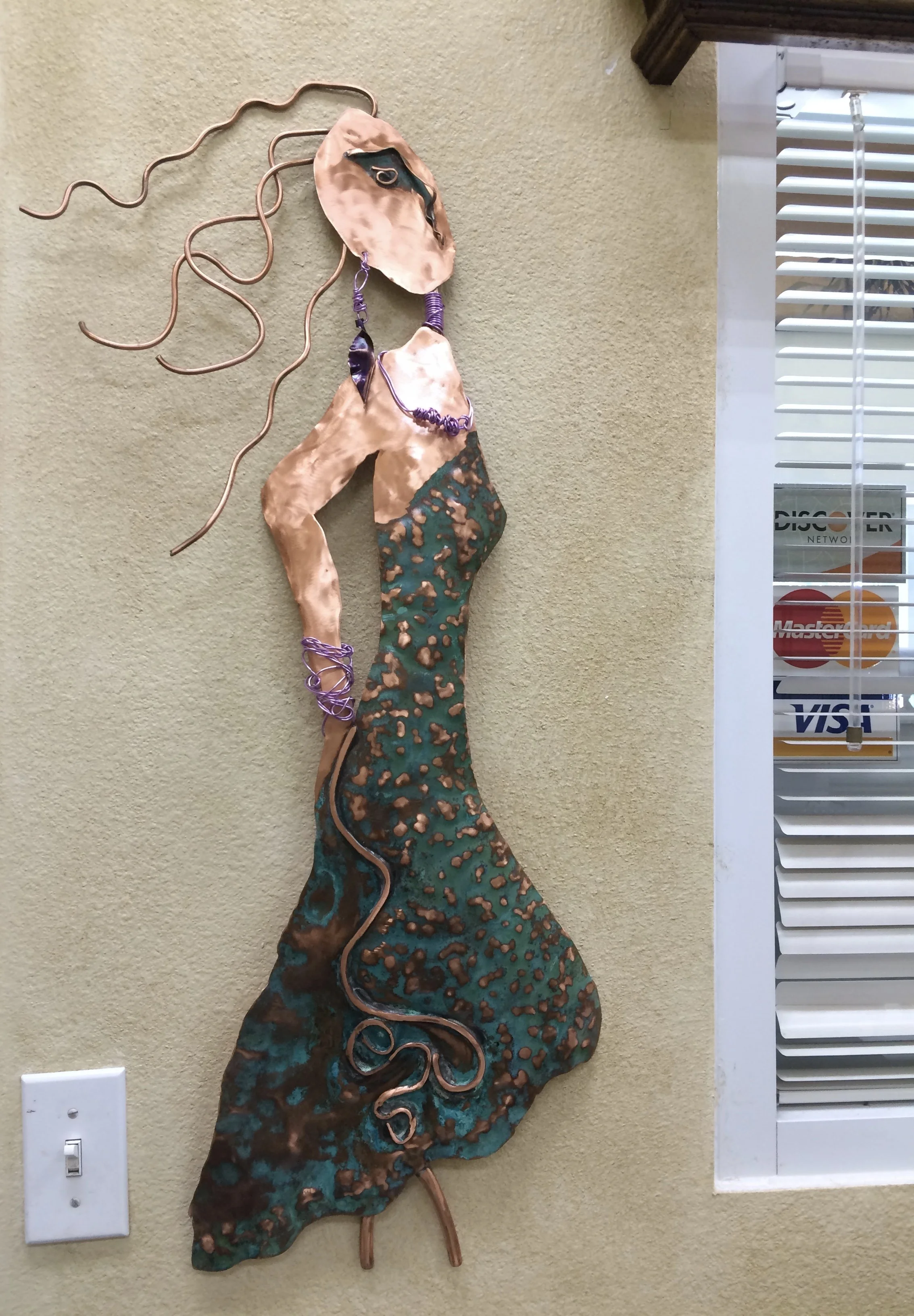 Crazy Copper Woman