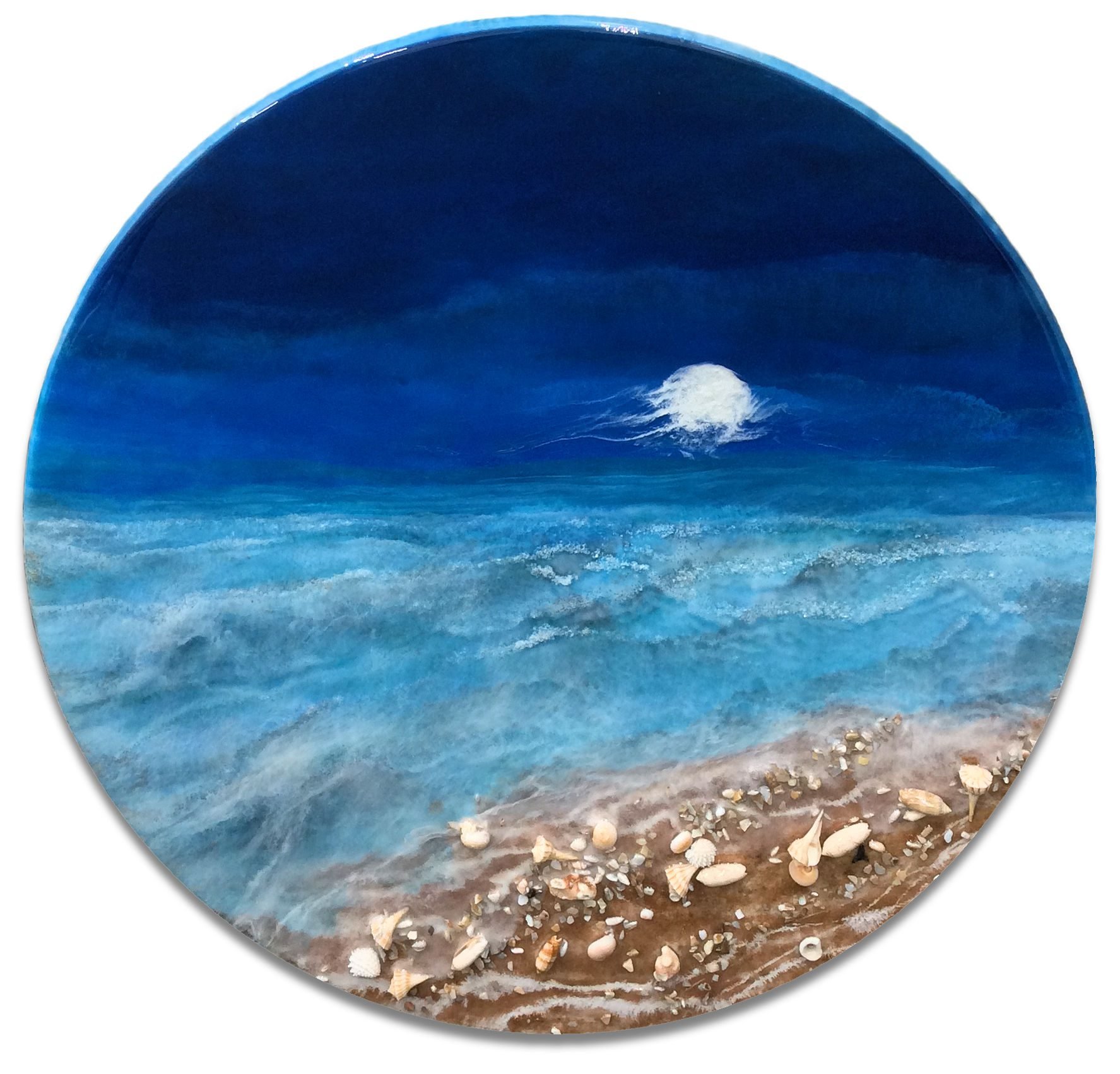 Shoreline Full Moon