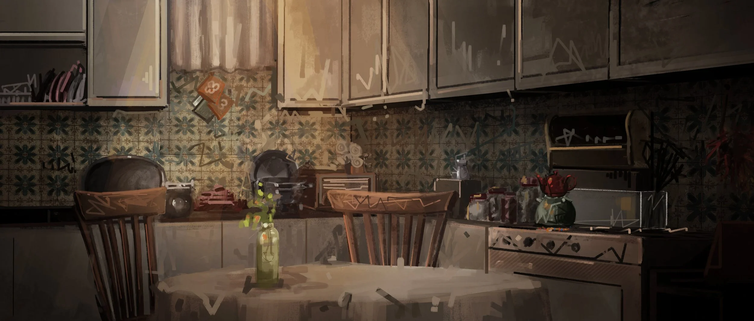 Death of an Old Woman's Husband Kitchen Concept.jpg