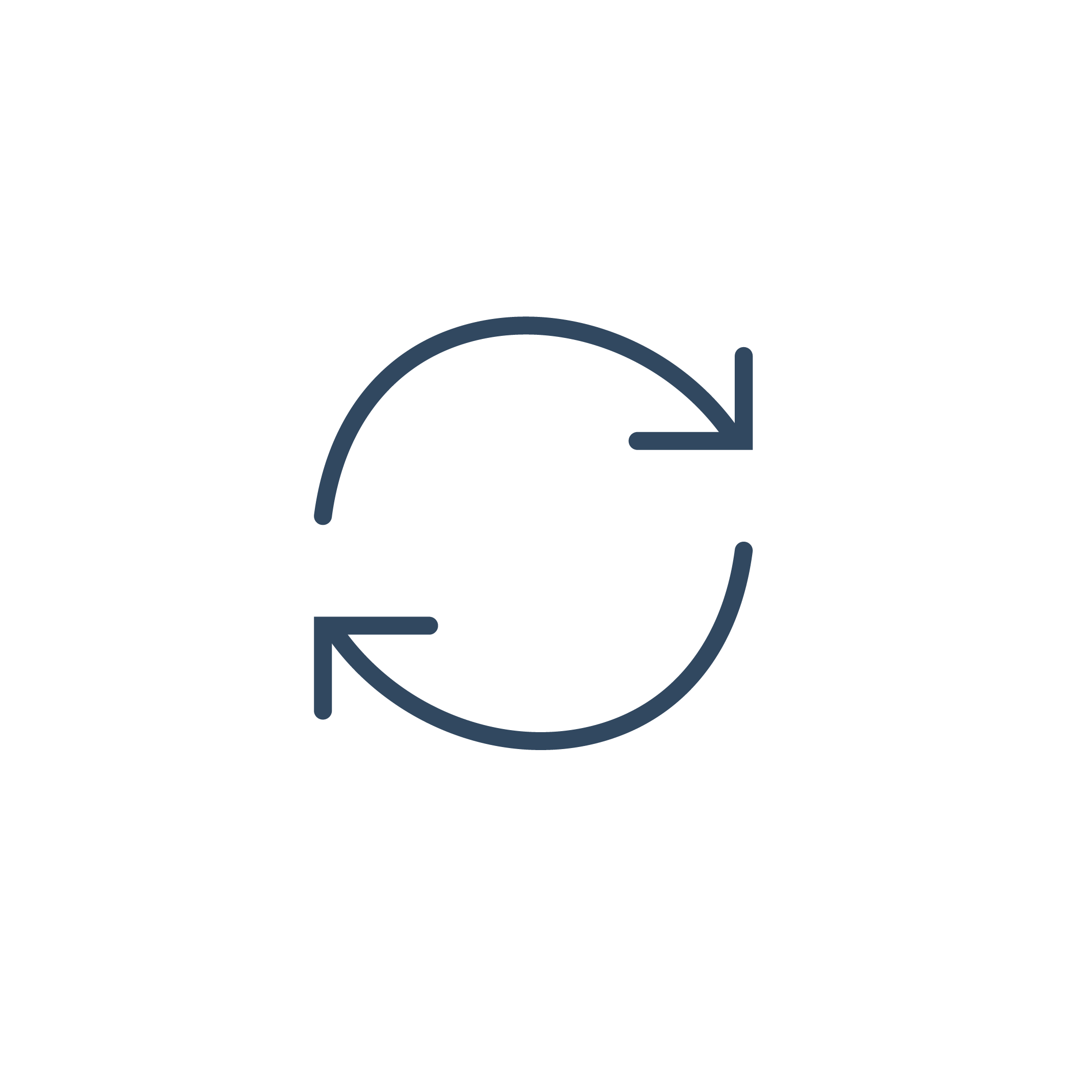 Icon representing recurring relationship patterns.
