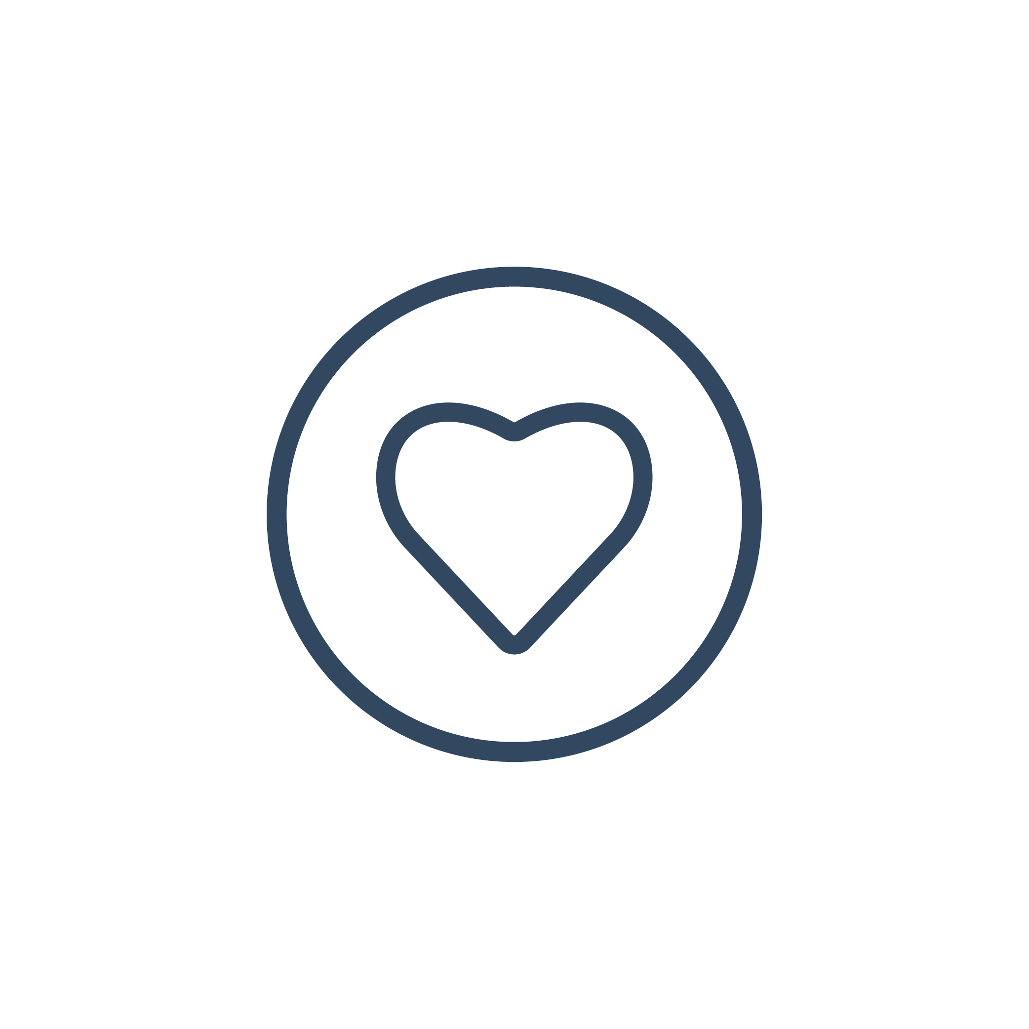 Icon representing healthier relationships and communication.
