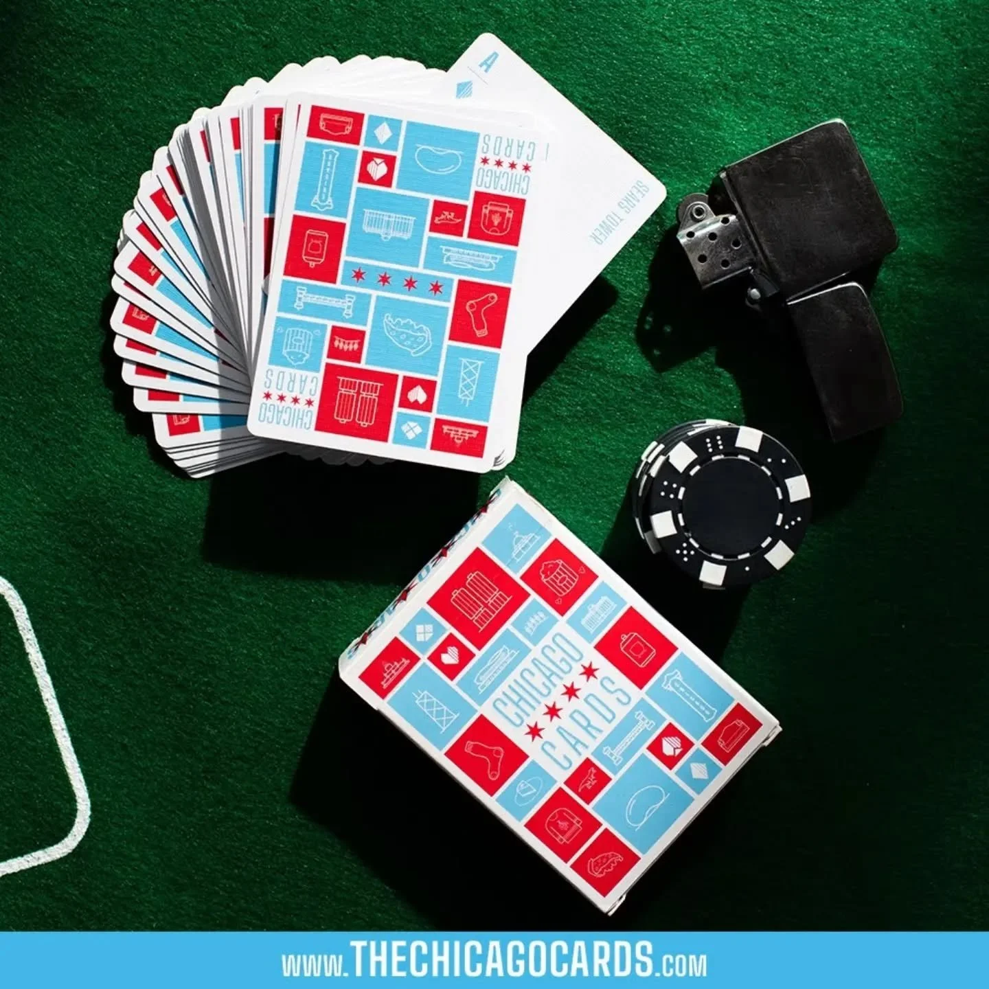 Elevate your weekly card game with the icons of Chicago...The Chicago Cards.

Take 25% off this weekend on Etsy.

www.etsy.com/shop/VisiblyVector 

#TheChicagoCards #Chicago #ChicagoFlag #VisiblyVector #ChicagoPoker