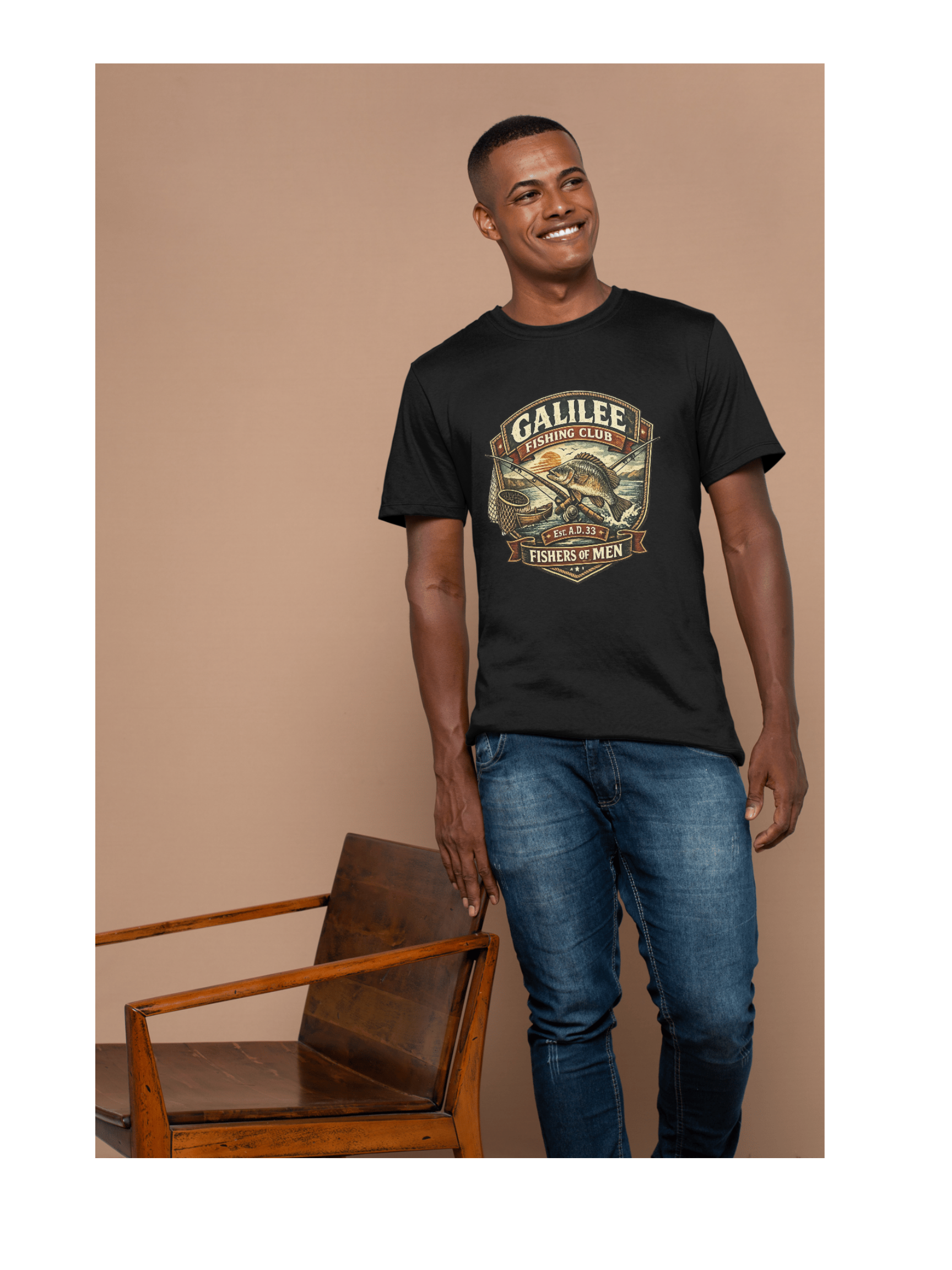 Galilee Fishing Club Graphic T-Shirt (ADULT)