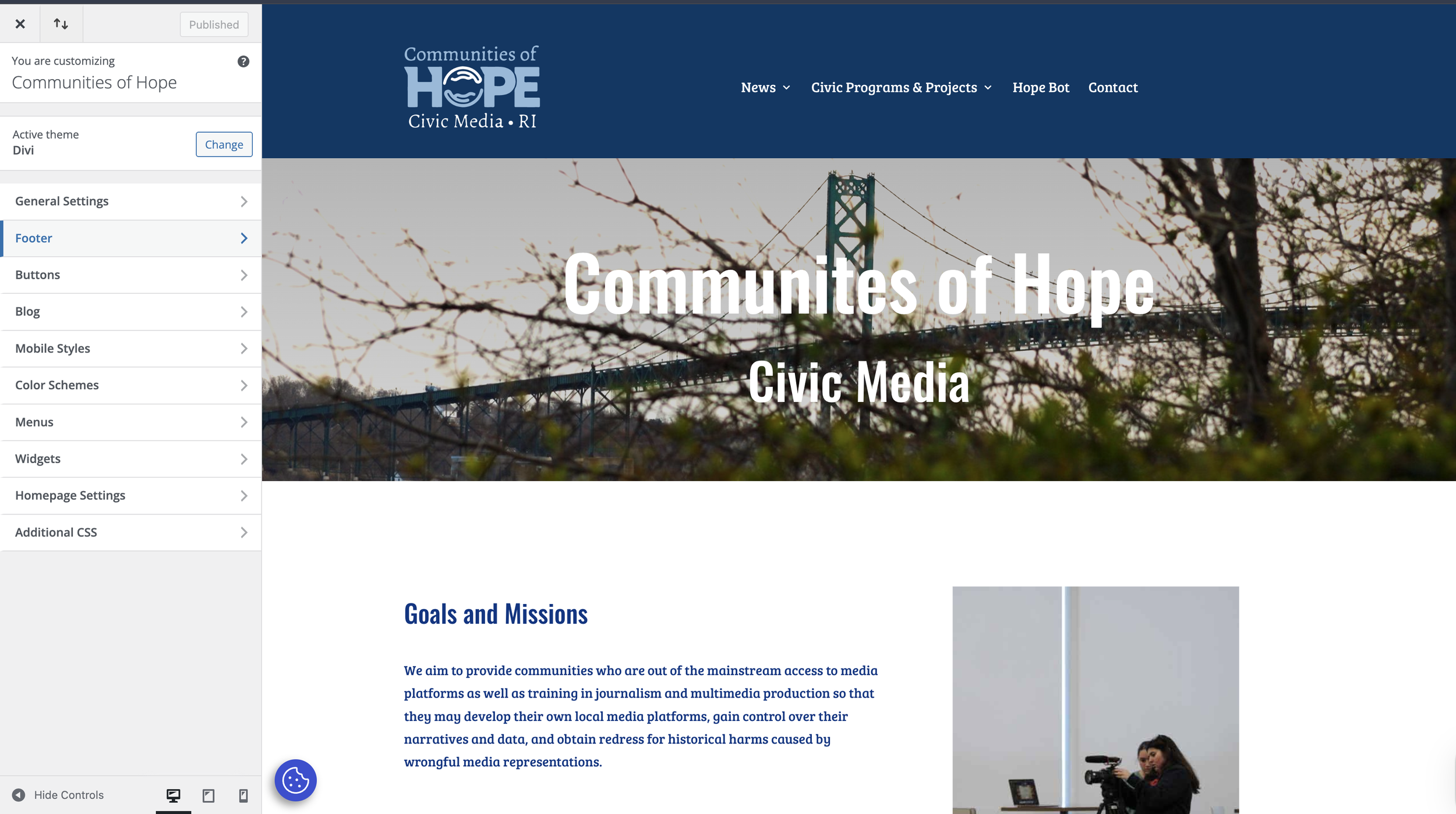 Communities of Hope Internship