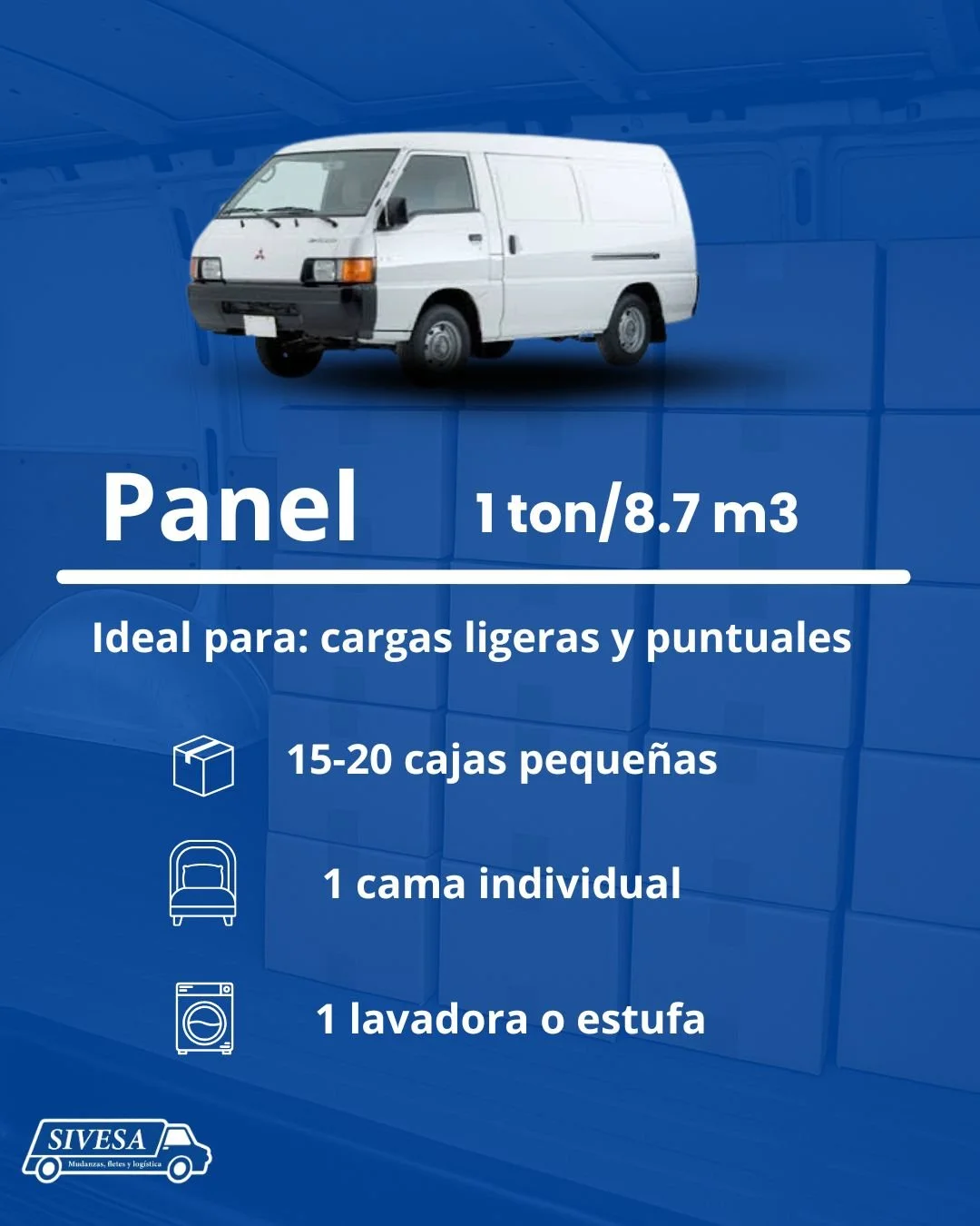 Panel de 1 tonelada