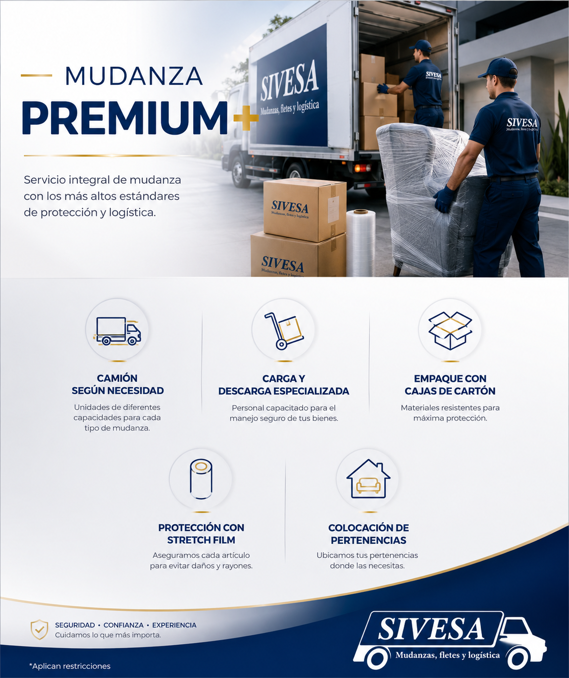 Mudanza Premium +