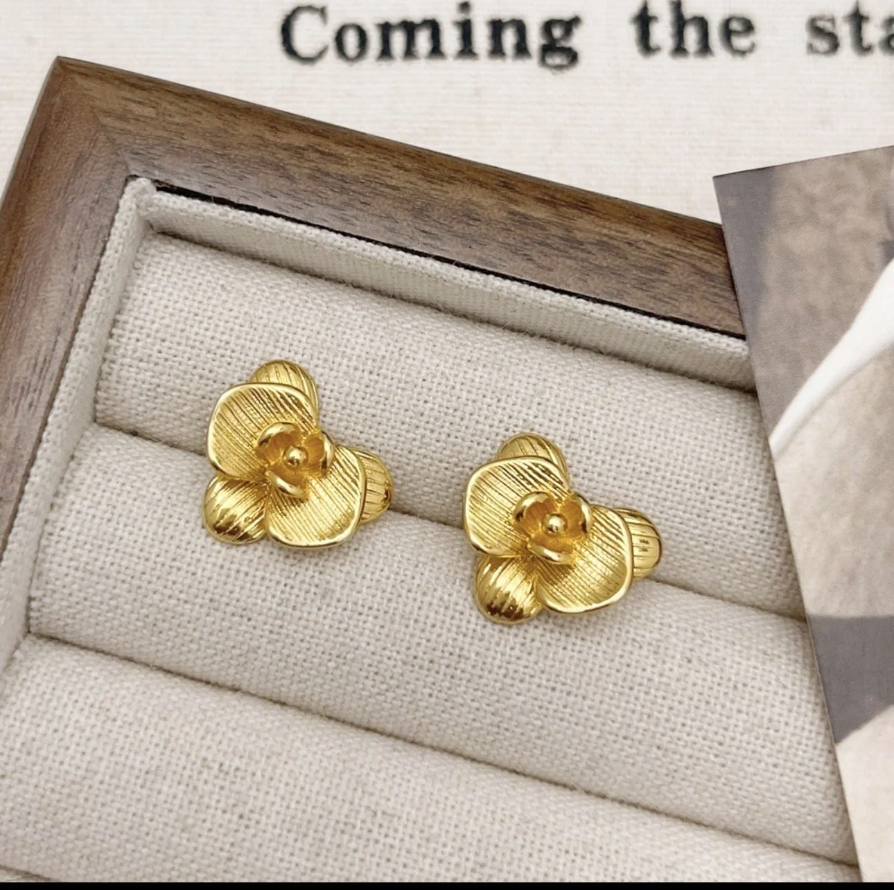 Vanda Orchid Studs