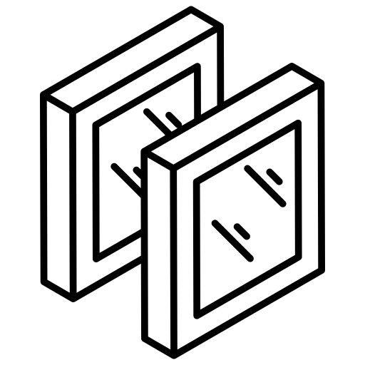 A black and white line drawing of a person sitting at a desk with a laptop, with speech bubbles around them, suggesting conversation or communication.
