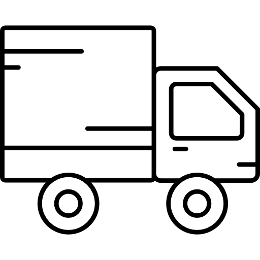 Black and white cartoon drawing of an alien with large eyes and antenna, smiling.