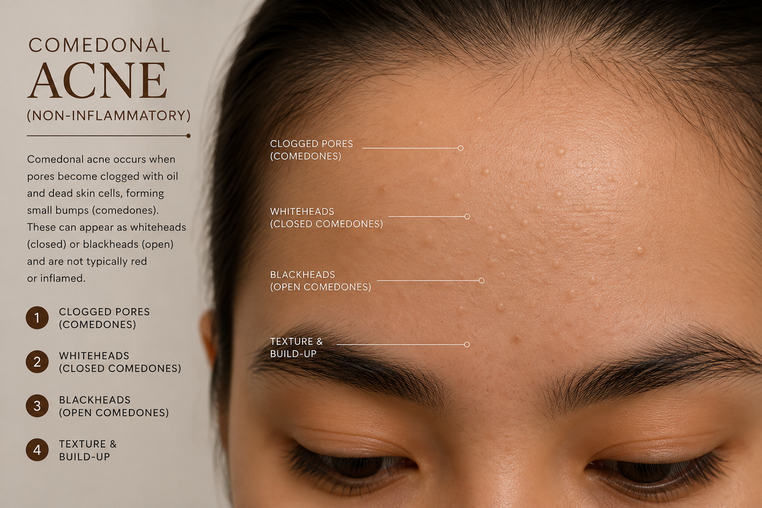 Comedonal Non-Inflammatory Acne