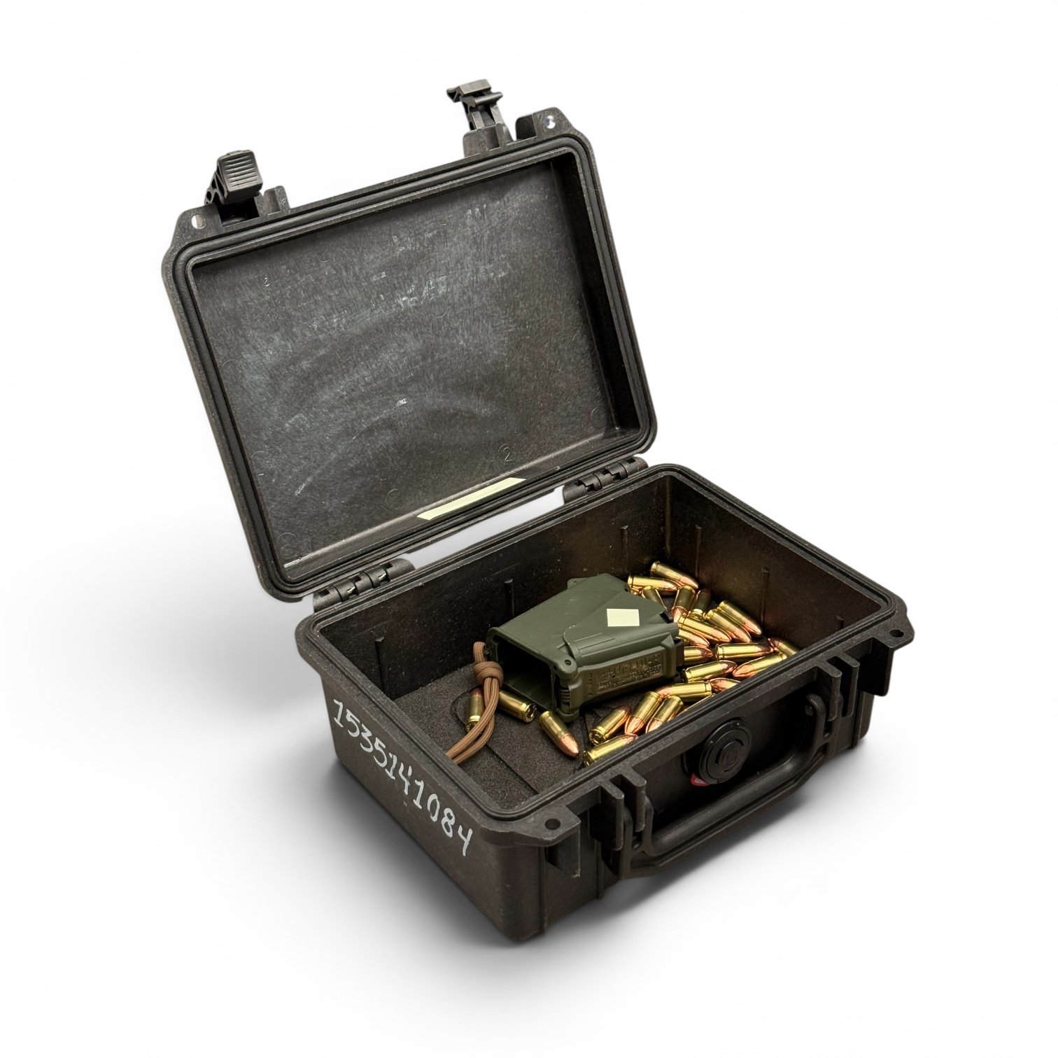 Range ammo storage- this little pelican case has been with me for a while. Holds roughly around 600 rounds! Enough for an all day range event 