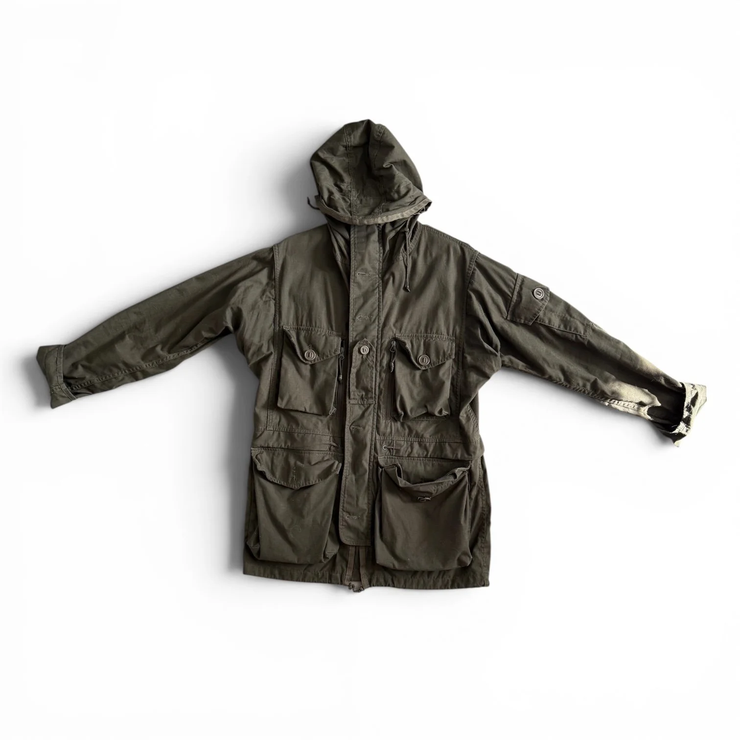 Arktis smock in ranger green- my wife’s gift on one of my birthdays. imported from Europe.

This is one of the probably the slept gear of all time. This baby has so many pockets that you fit anything and everything you wanted on one mission if you ch