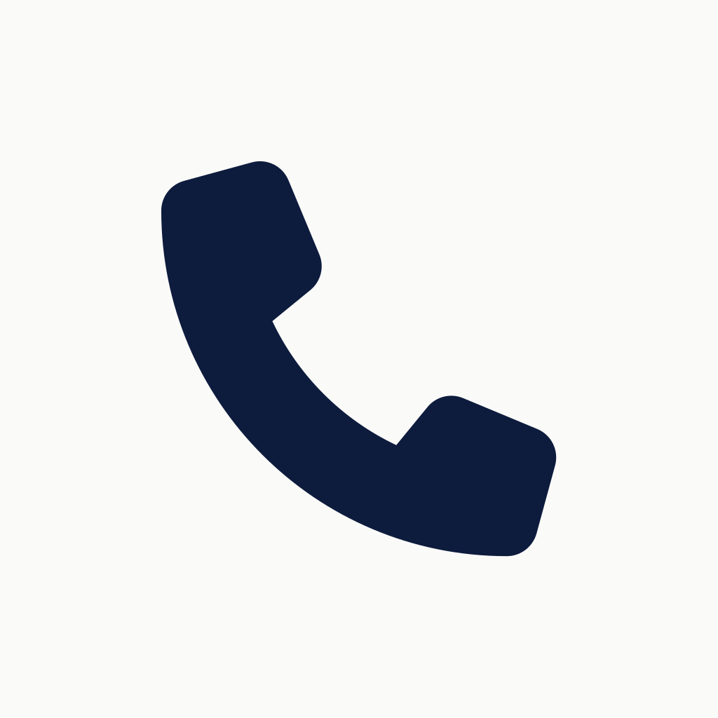 navy blue phone icon