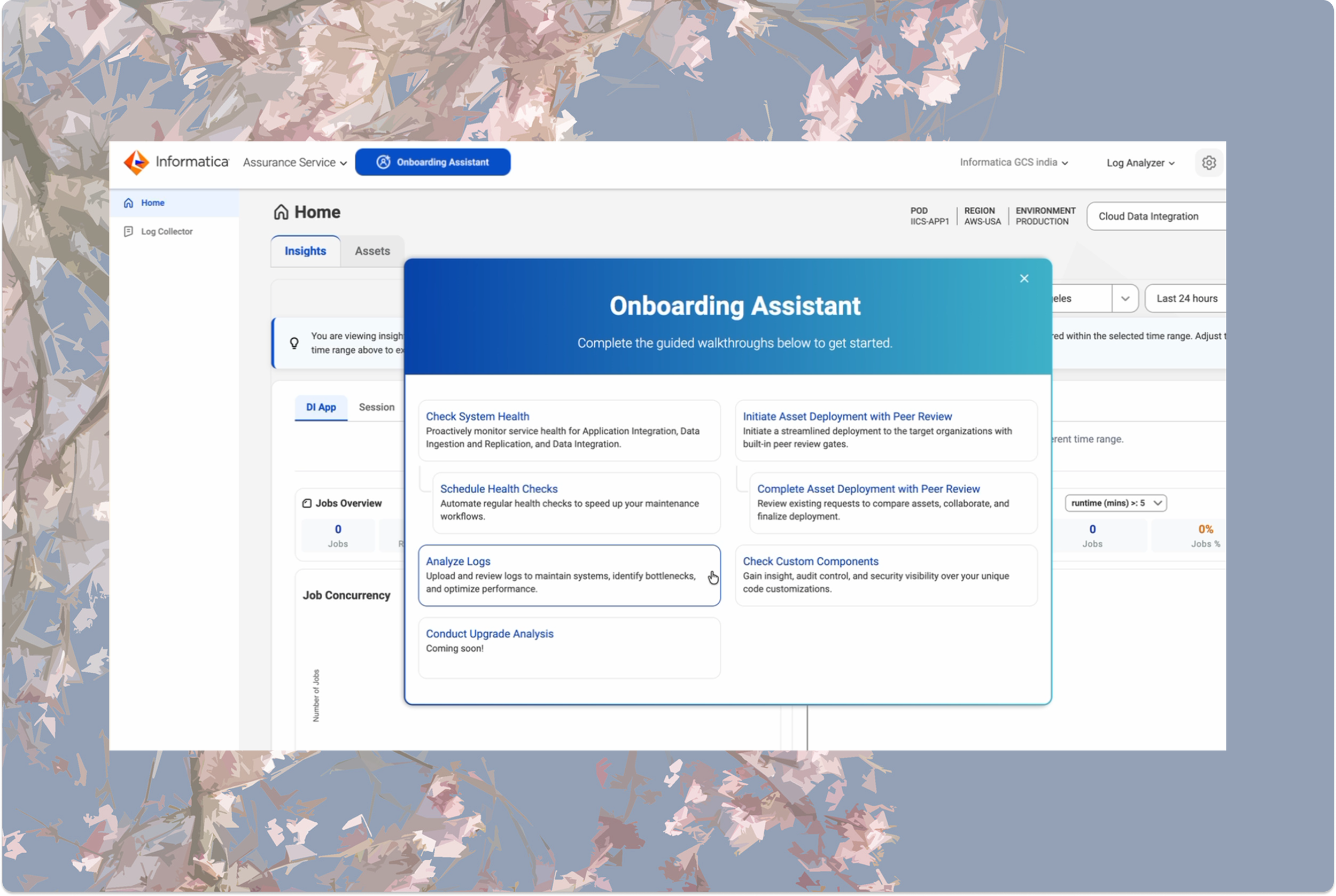 Designing the Assurance Service Onboarding Assistant