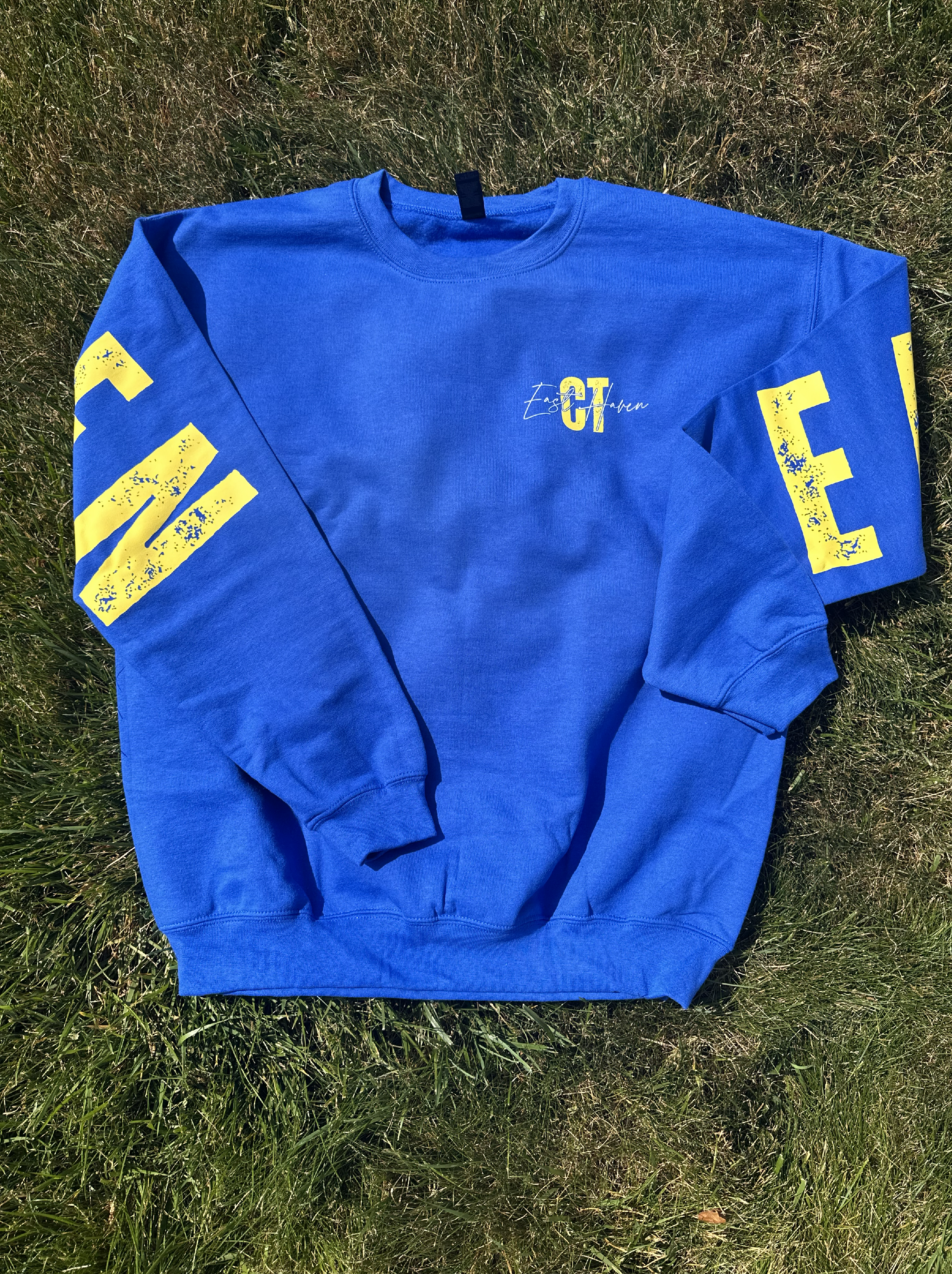 East Haven Crewneck Big Back Sweatshirt | Eastie Blue Colorway