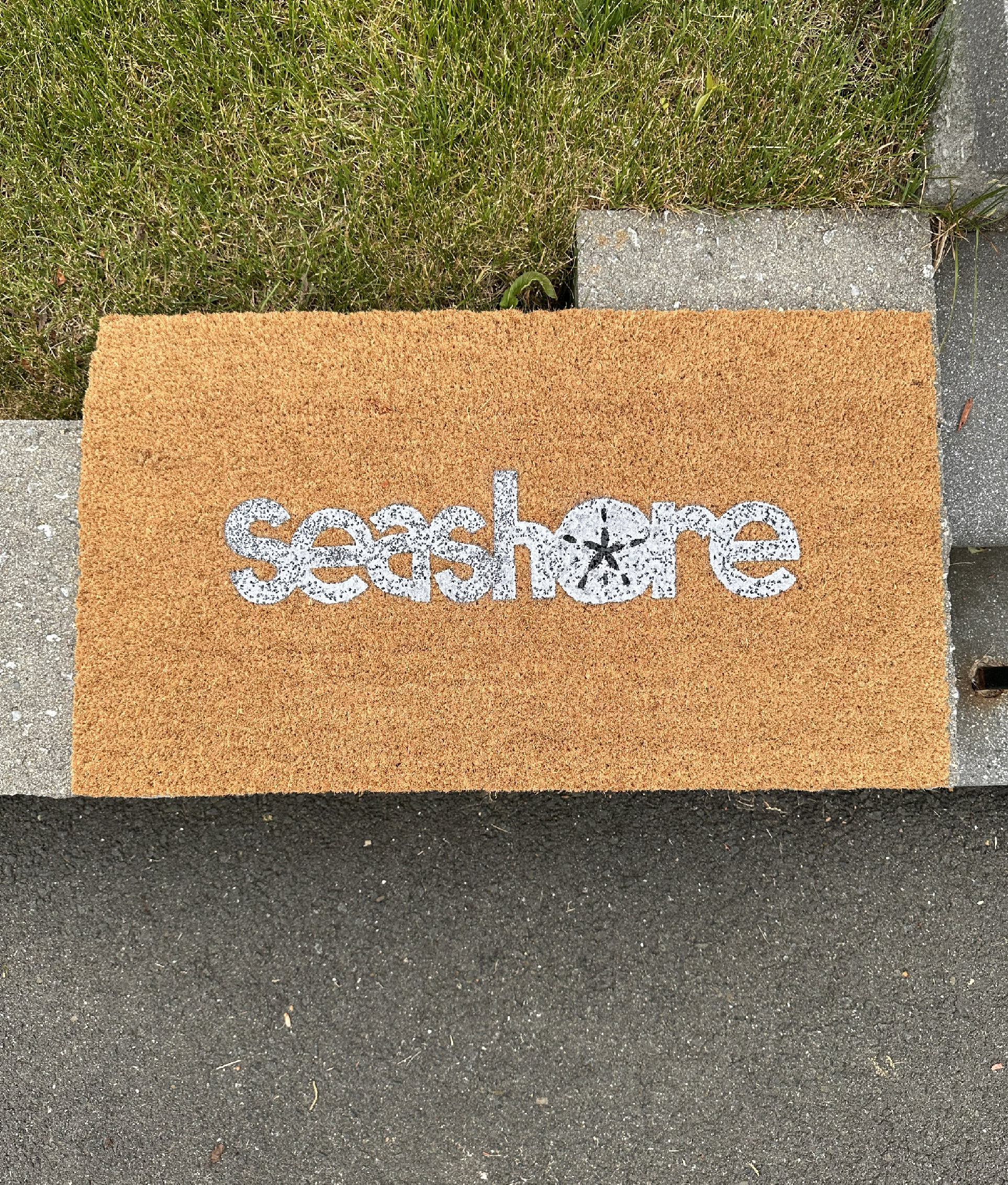 17" x 30" Seashore Coir Doormat