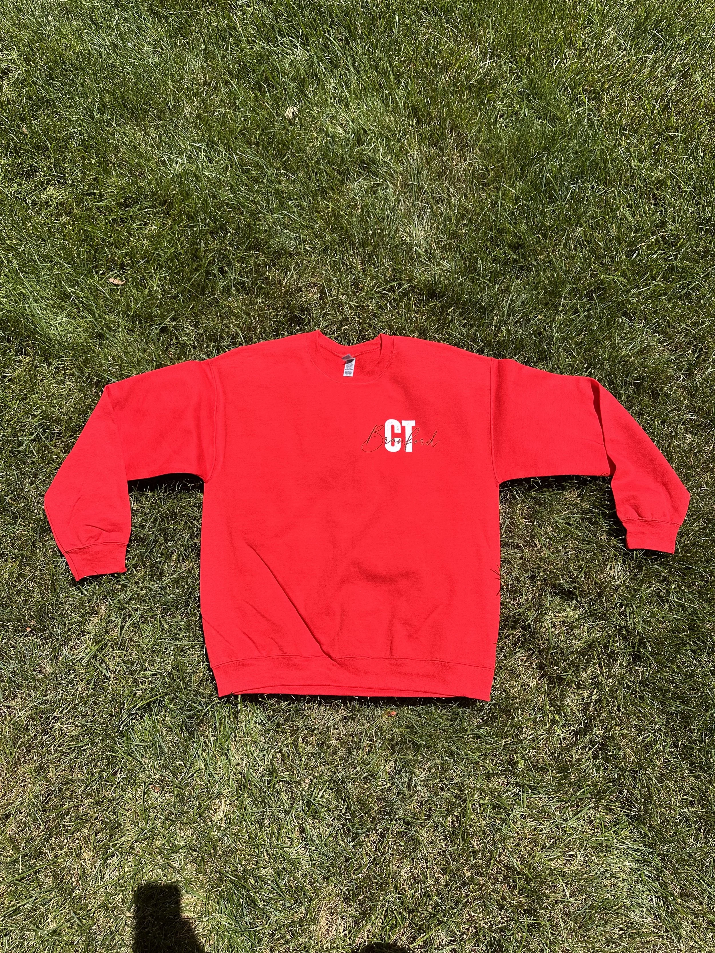 Branford crewneck sweatshirt front view