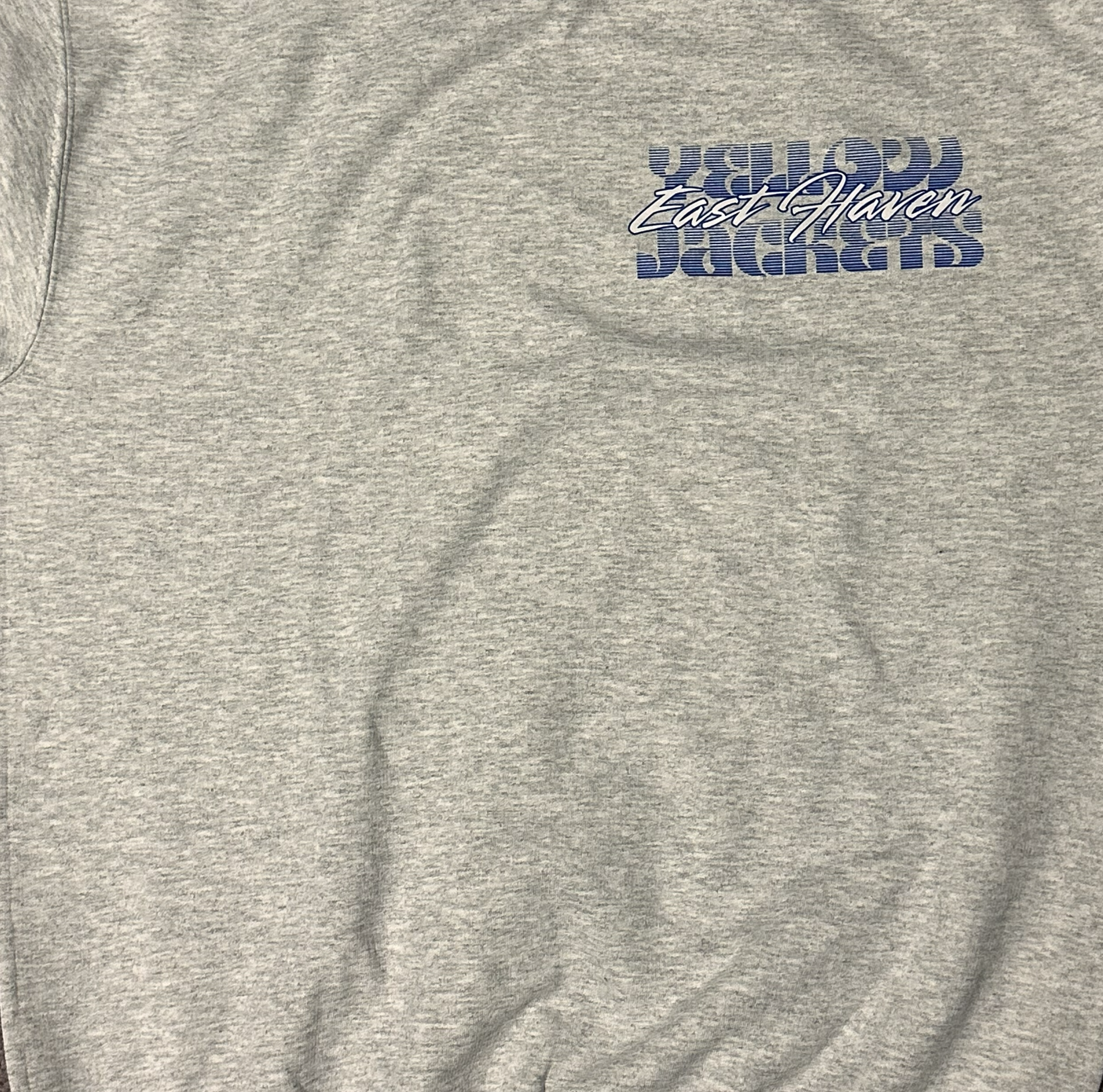 East Haven crewneck sweatshirt grey front view