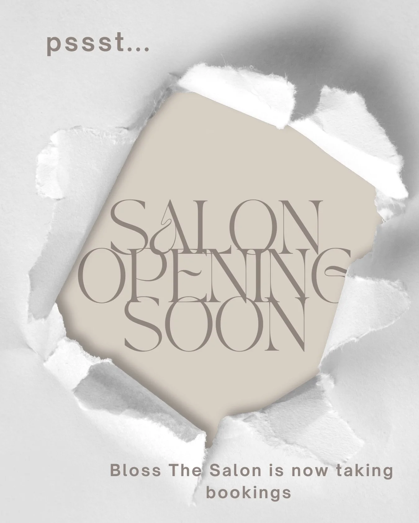 Bookings are now live! 

I&rsquo;m super excited to embark on this new chapter, and can&rsquo;t wait to share more with you all. But why not start with opening my bookings. Things are coming along nicely and should be all set to go in one more week ?