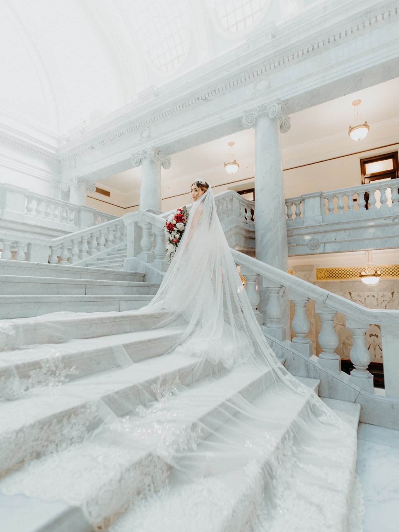 We were forced against our will to go to the Capitol and take photographs. These were made under duress. 

#utah #wedding #bridal #bride #photographer