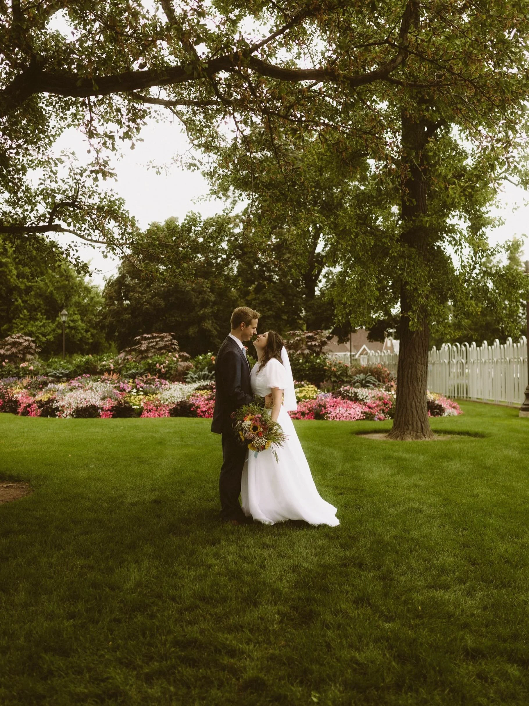 A simple, pleasant image of a couple on their wedding day. Yes. 

#utah #wedding #photographer #photography #loganutah
