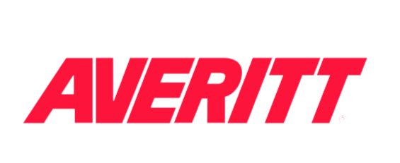 Averitt logo in red text on a white background.