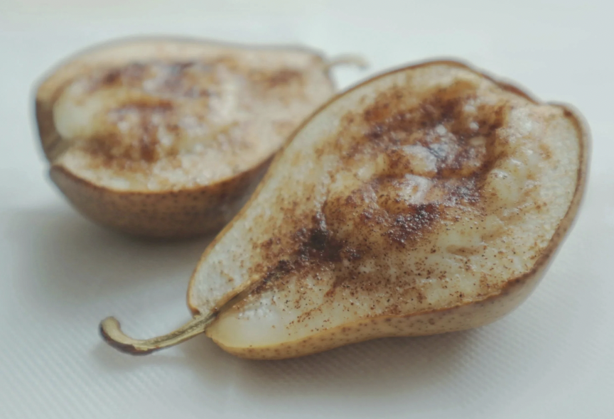 Stewed Pears with Cardamom &amp; Ghee