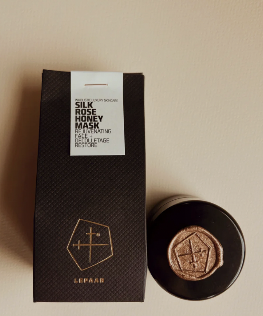Lepaar Silk Rose Honey Mask  / Rejuvenating Face + Décolletage Restore