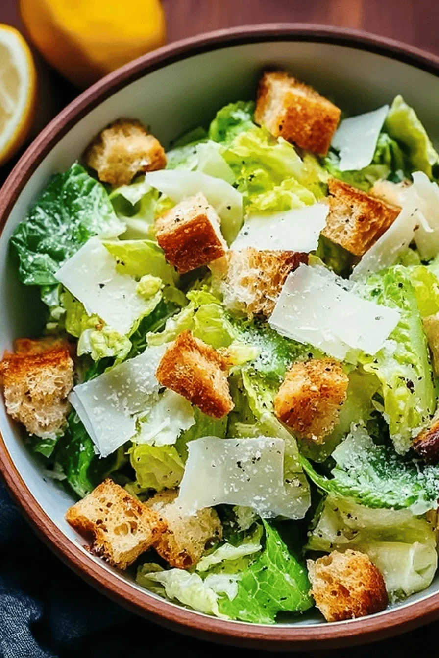 CAESAR SALAD (V/NV)