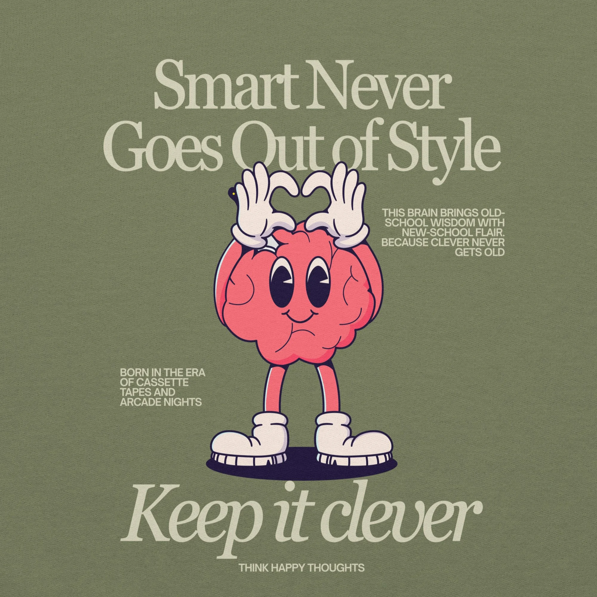 Smart Never Goes Out of Style | Heavy Blend Hoodie