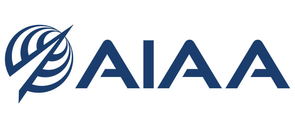 The American Institute of Aeronautics and Astronautics (AIAA) logo.