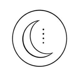 Yin class icon representing restorative yoga, mindful stillness, deep relaxation and mobility-focused practice at Flow Republic.