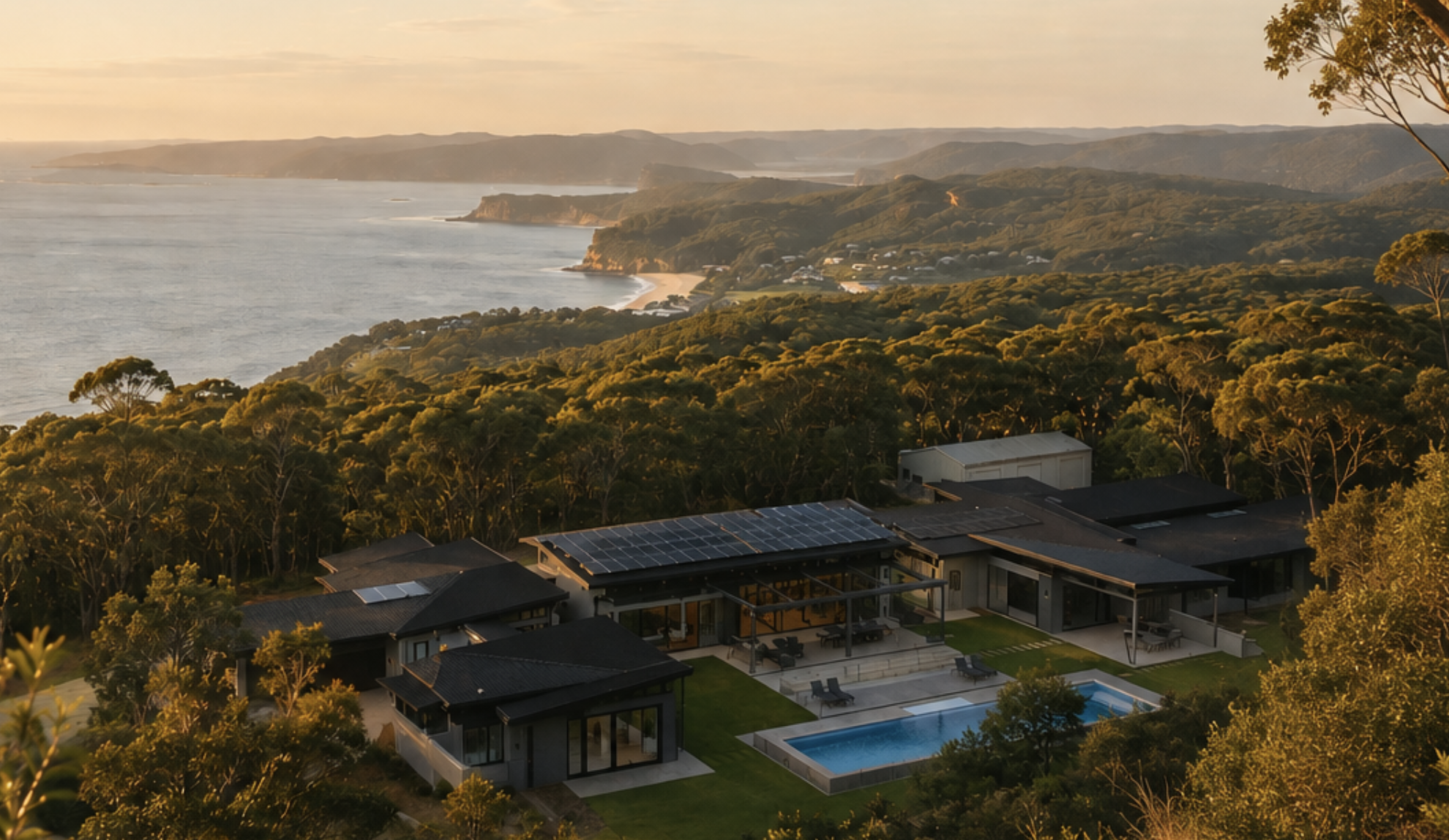 Coastal Calm weekend retreat hosted by Flow Republic at Launa, Killcare Heights in the Bouddi National Park.