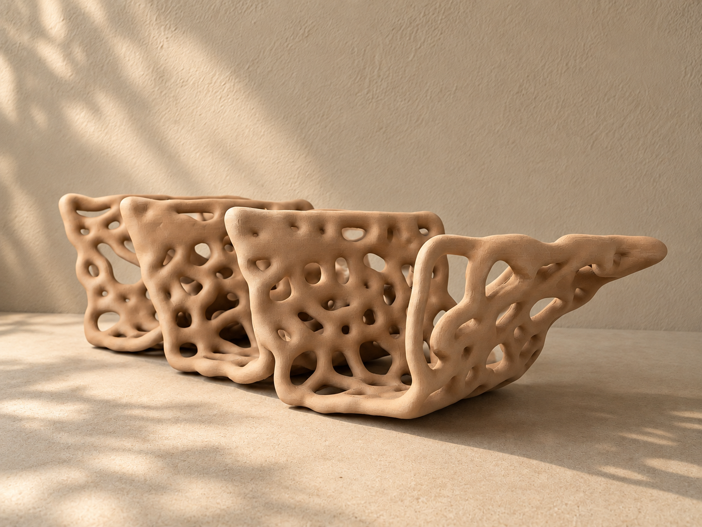 Mhern - Organic porous multimedia stand