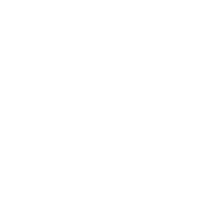 Silhouette of a bed with pillows on a black background