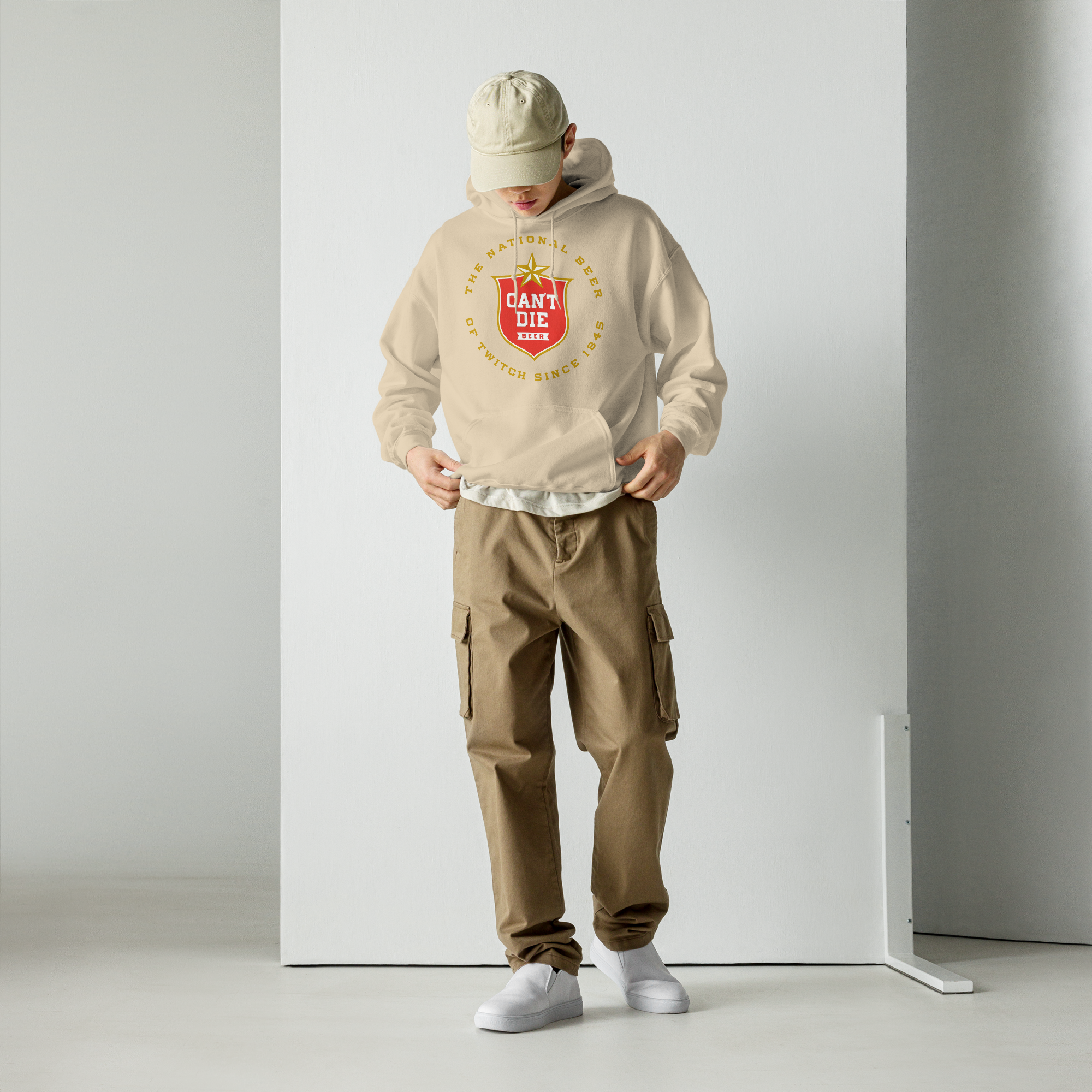 CANTDIE Beer Hoodie