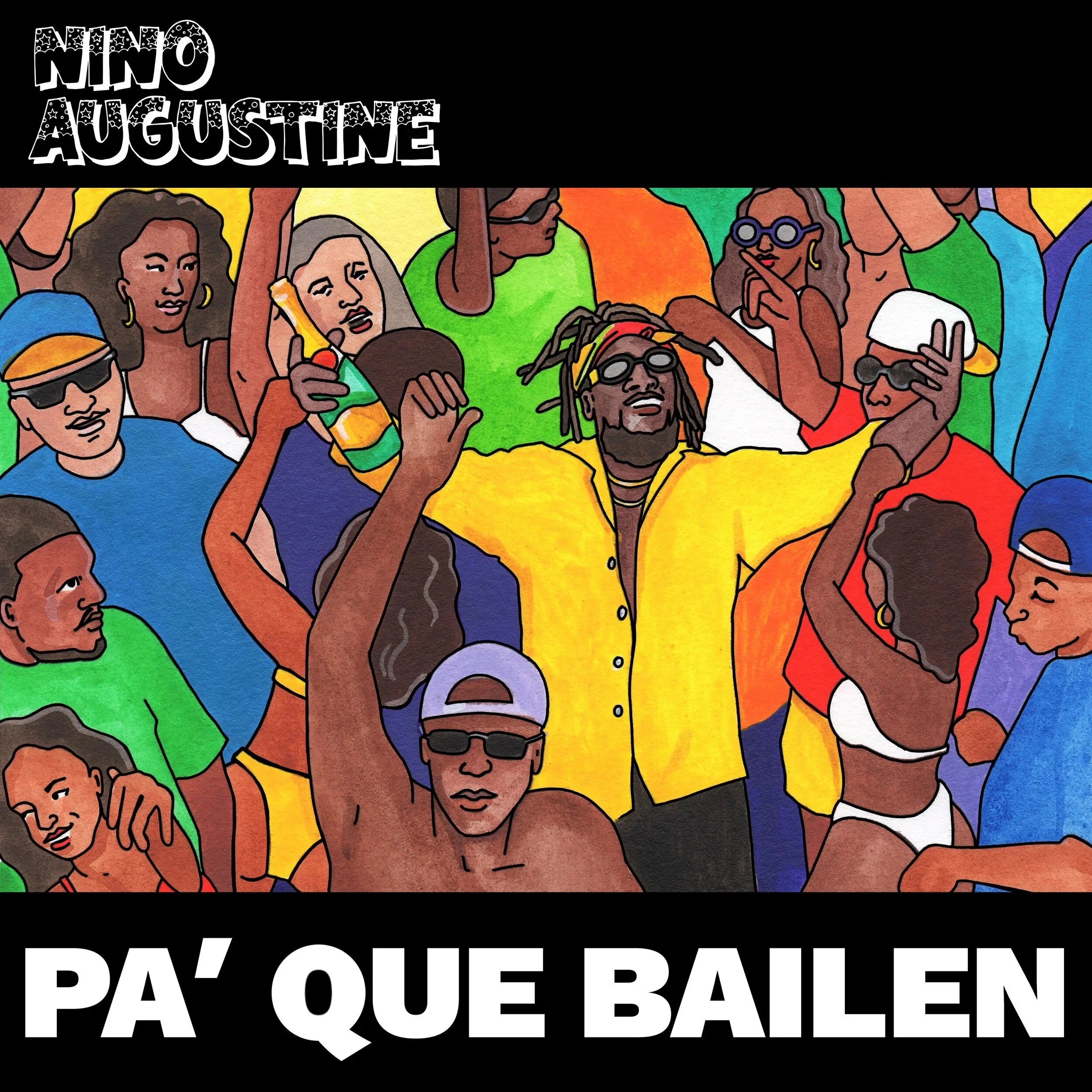 PA’QUE BAILEN TEASER ANIMATION/Visualizer FOR NINO AUGUSTINE