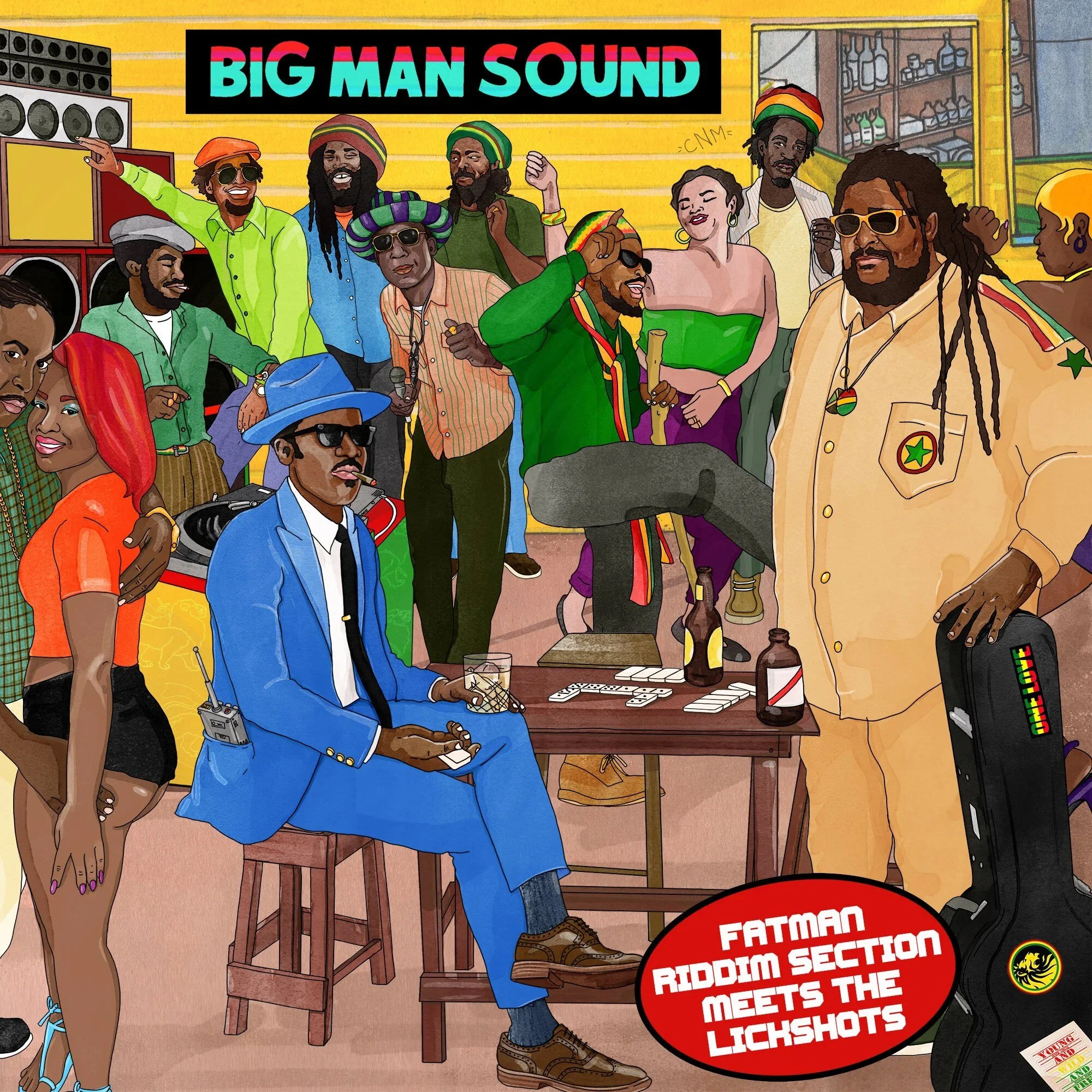 Big Man Sound - Fat Man Riddim Section meet The Lickshots