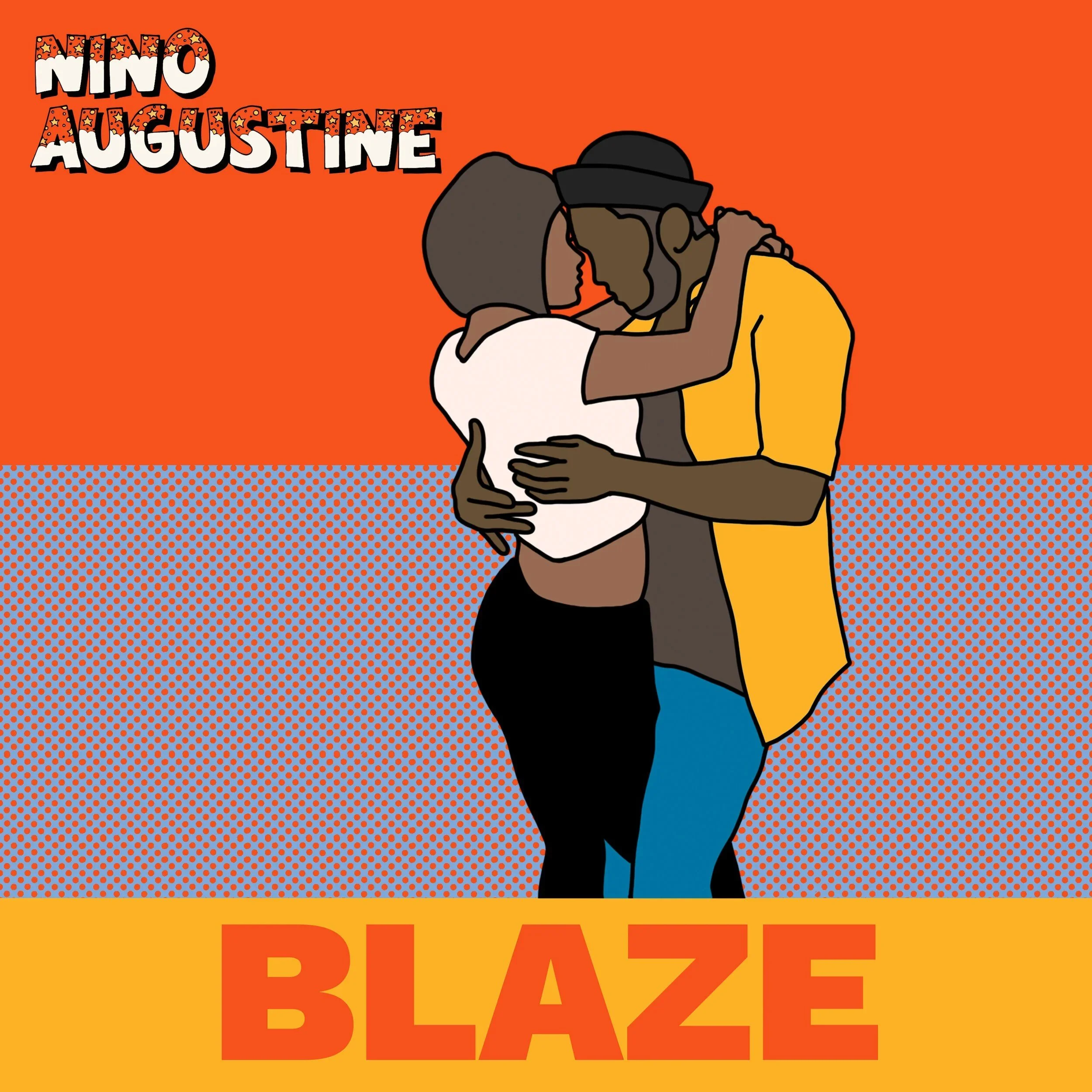 Blaze Cover Art &amp; TEASER ANIMATION FOR NINO AUGUSTINE