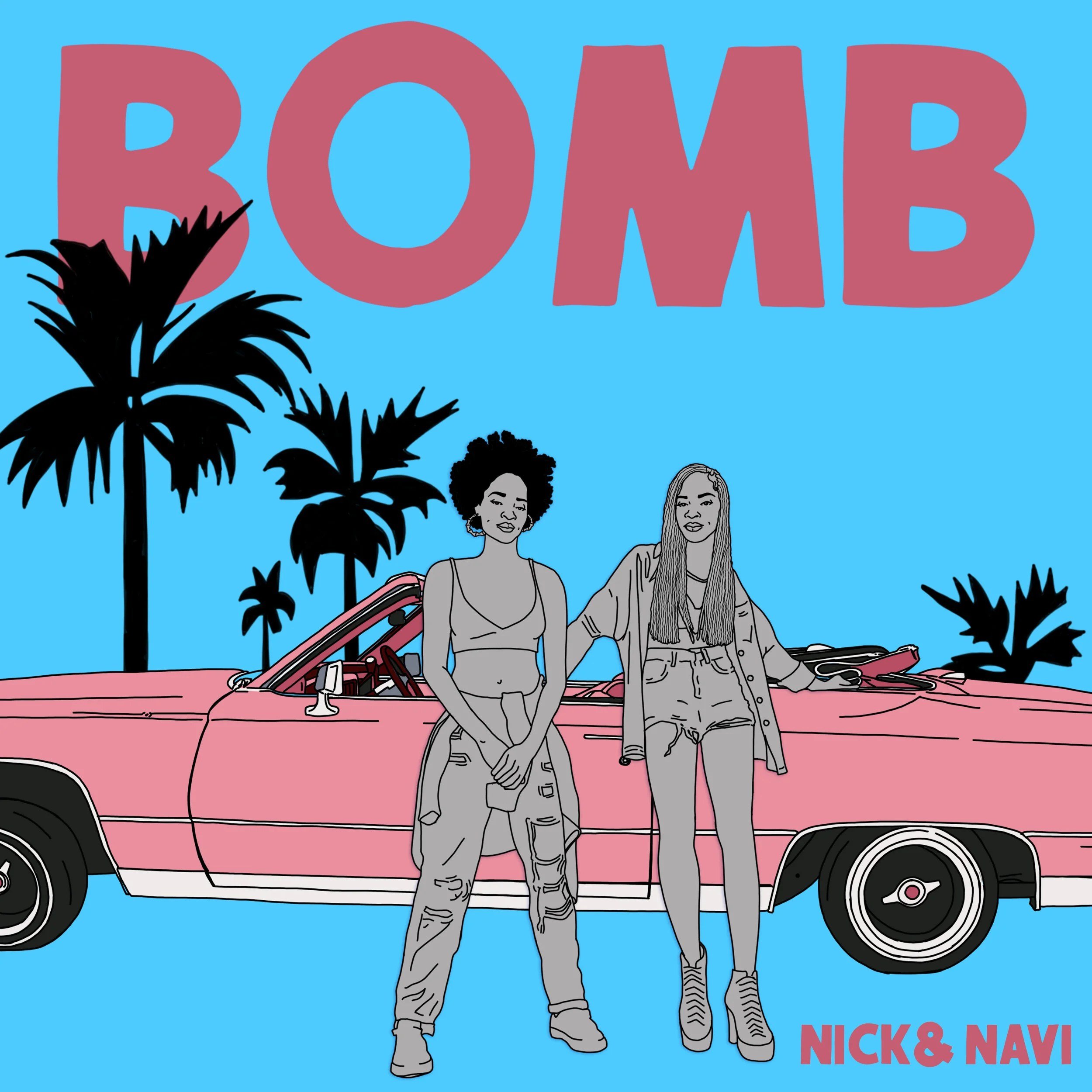 BOMB LYRIC VIDEO FOR NICK &amp; NAVI