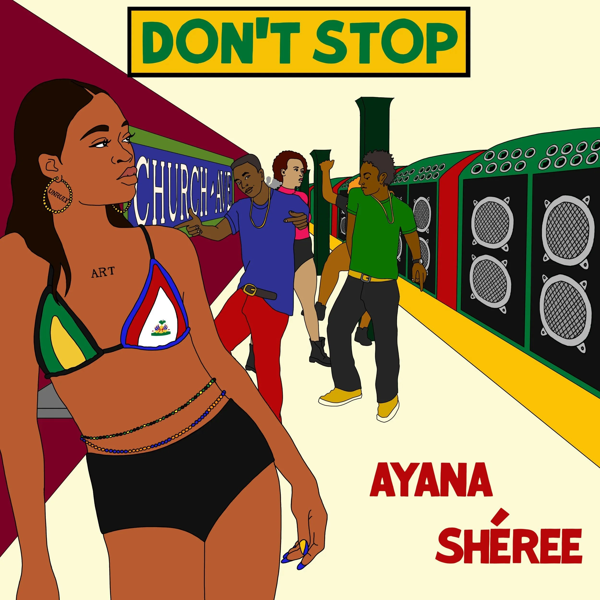 DON’T STOP LYRIC VIDEO FOR AYANA SHEREE