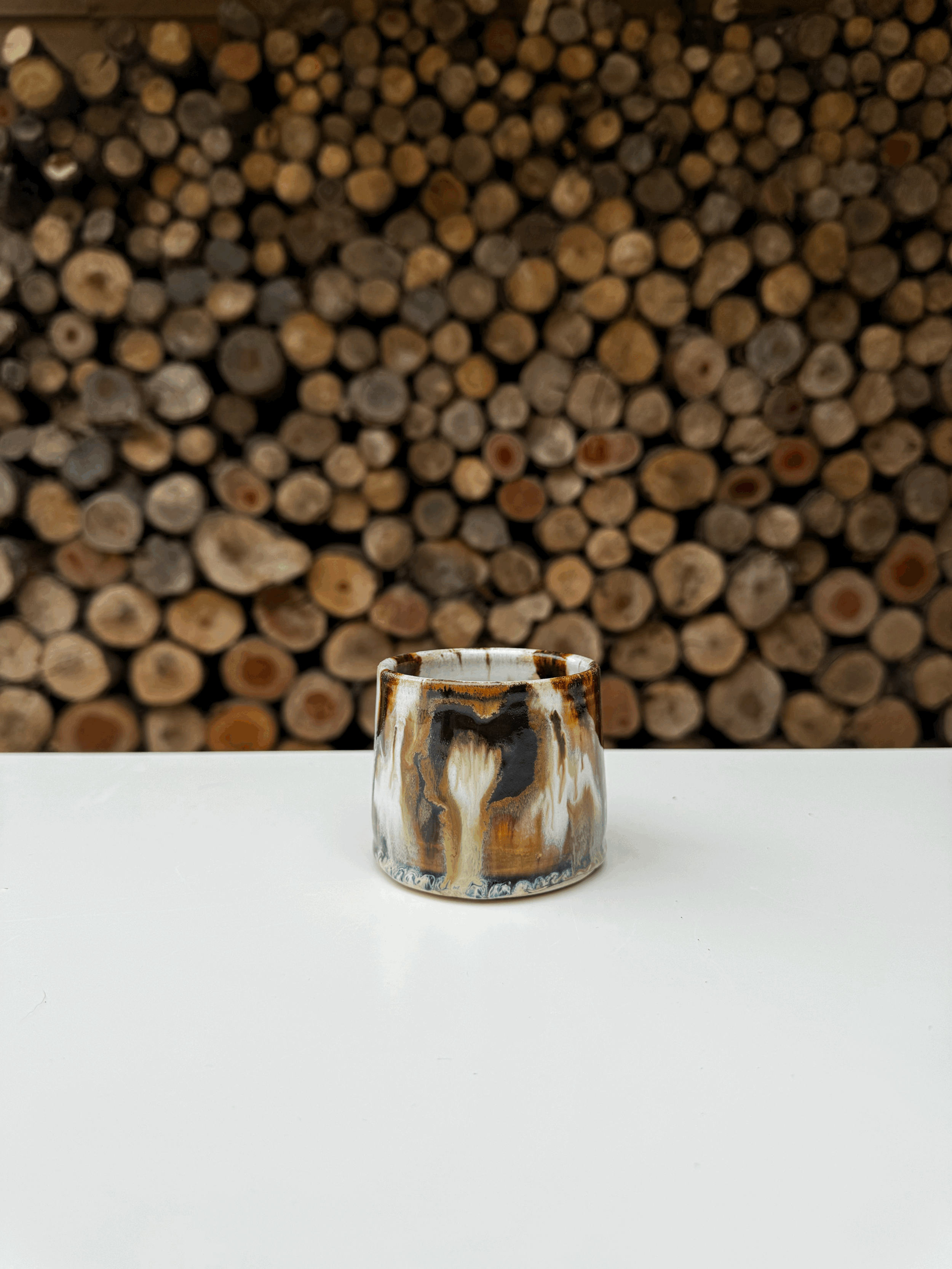 Cow Glaze Tumbler
