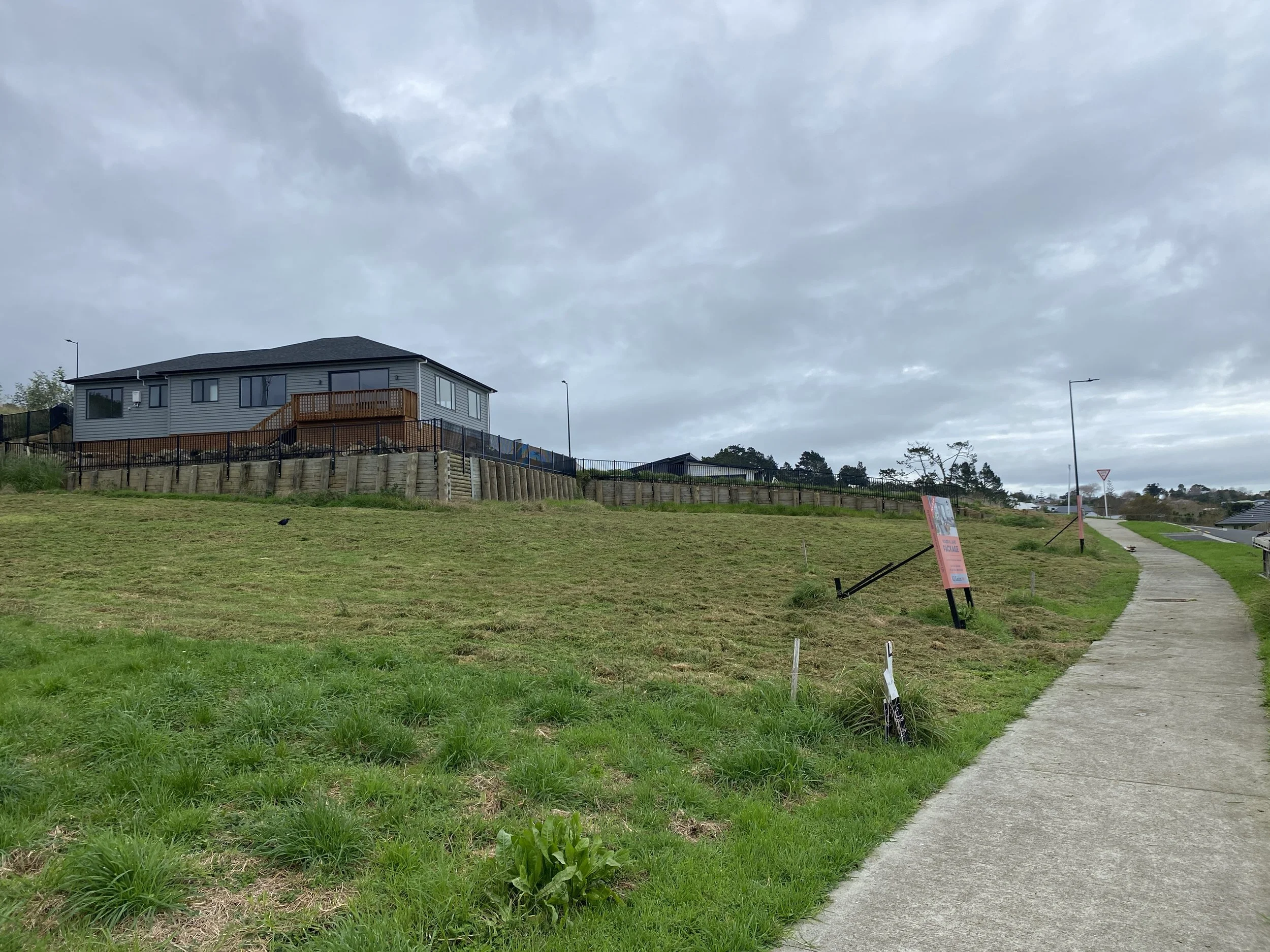 Vacant Section mowing in Helensville subdivision