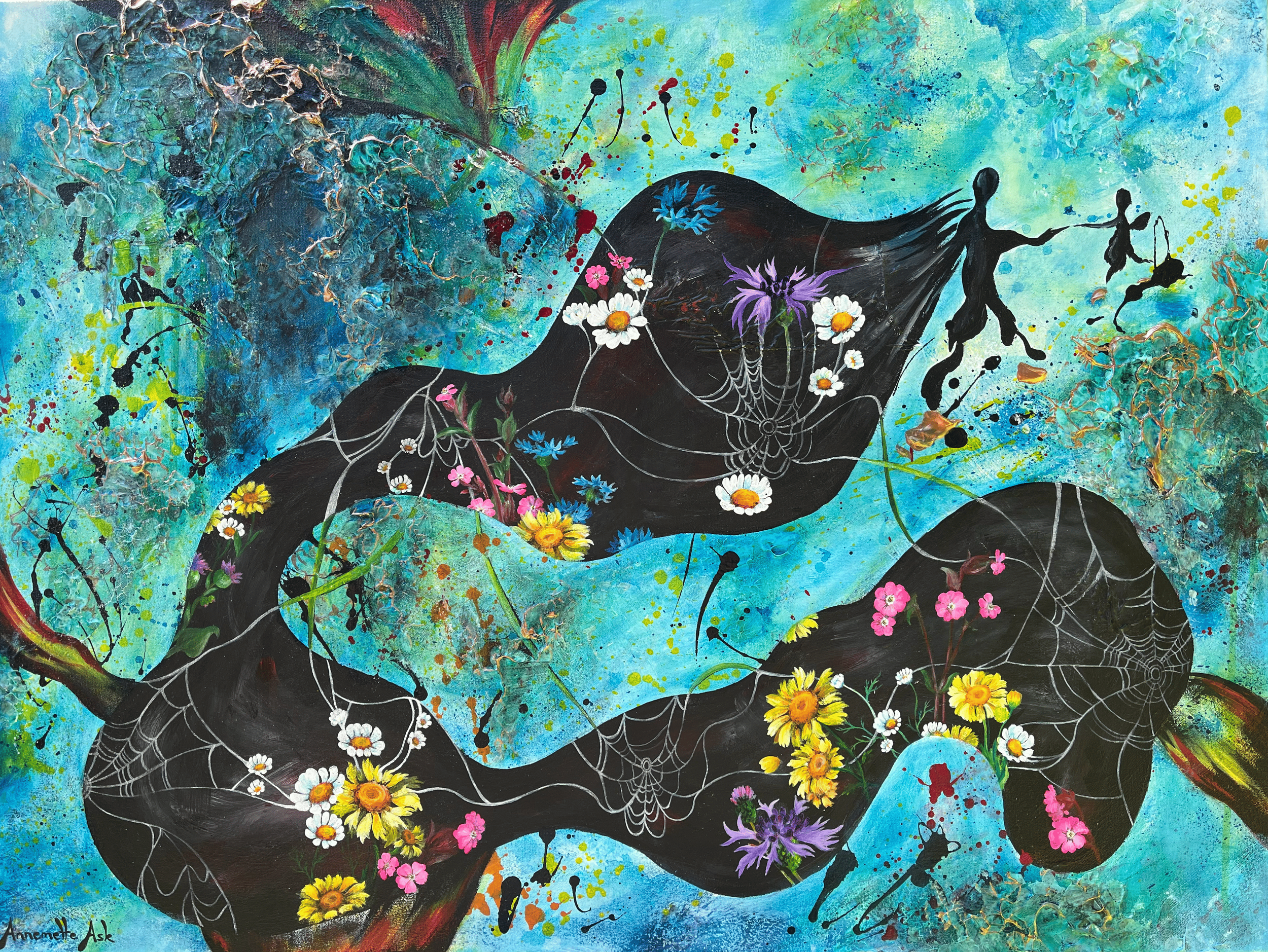 "Et sted ingen kender" (60x80 cm)