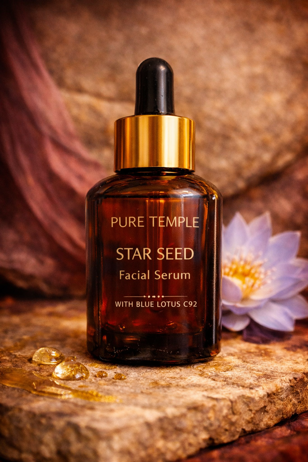 Starseed Facial Serum with Blue Lotus CO2 extract