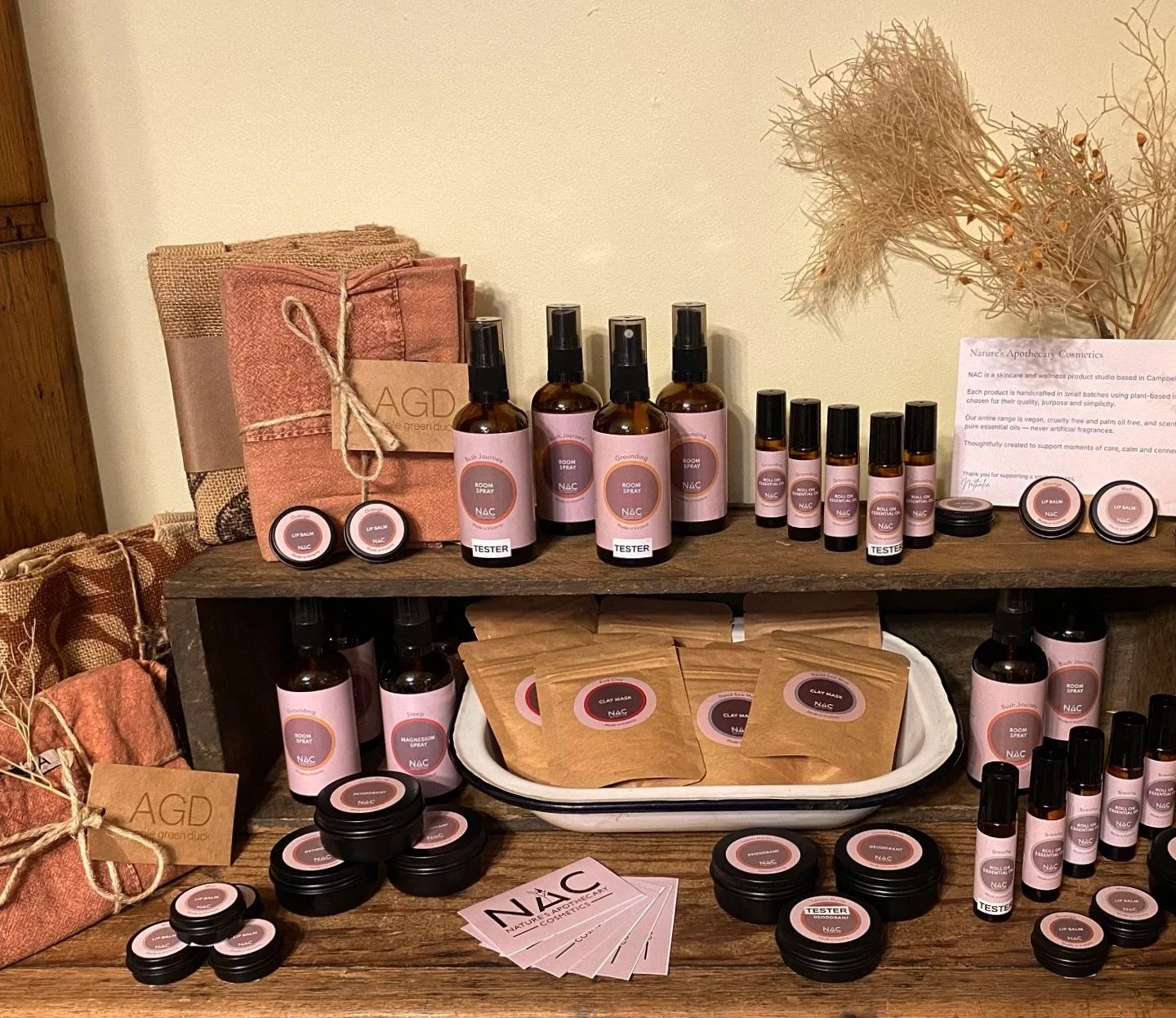 New on the shelves at Cello ✨

Introducing @nac.cosmetics - a beautiful natural skincare range handmade in Castlemaine.

Vegan, cruelty free, palm oil free, toxin free and naturally derived. Thoughtfully made for everyday rituals and now available in