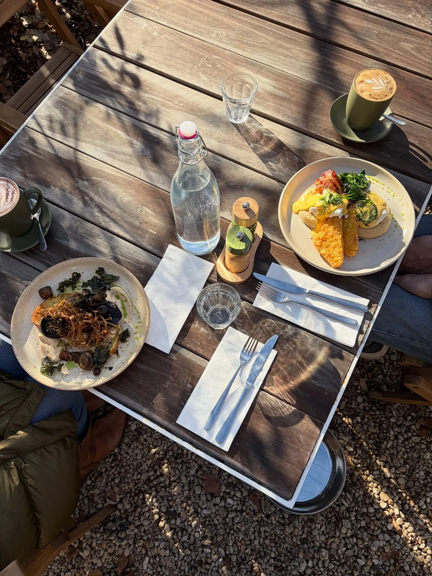 Pull up a chair and stay for a while ☀️
Good food, good coffee &amp; a sunny table at Cello